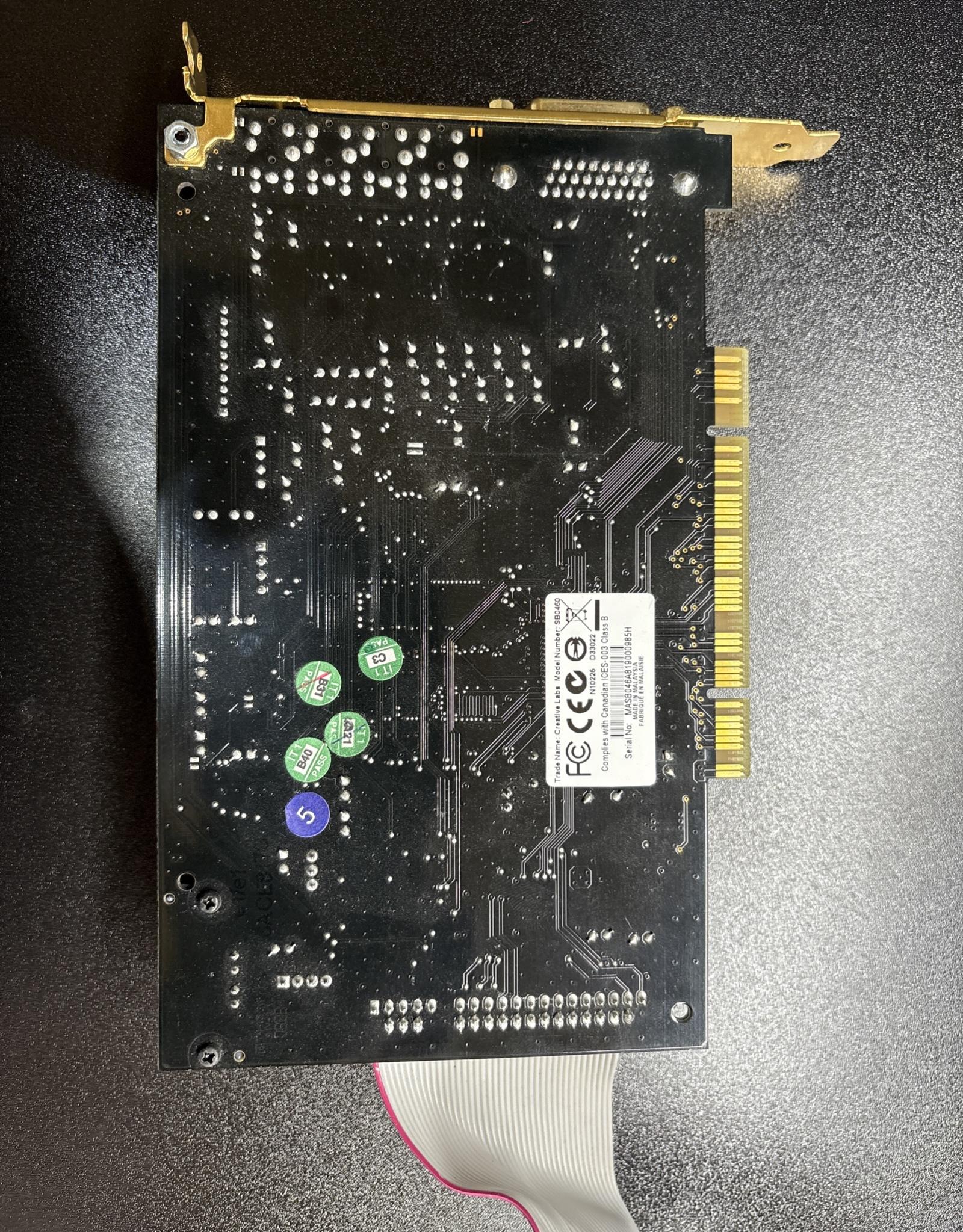 SOLD! Creative Labs Sound Blaster X-FI FATAL1TY Edition SB0460+SB0250
