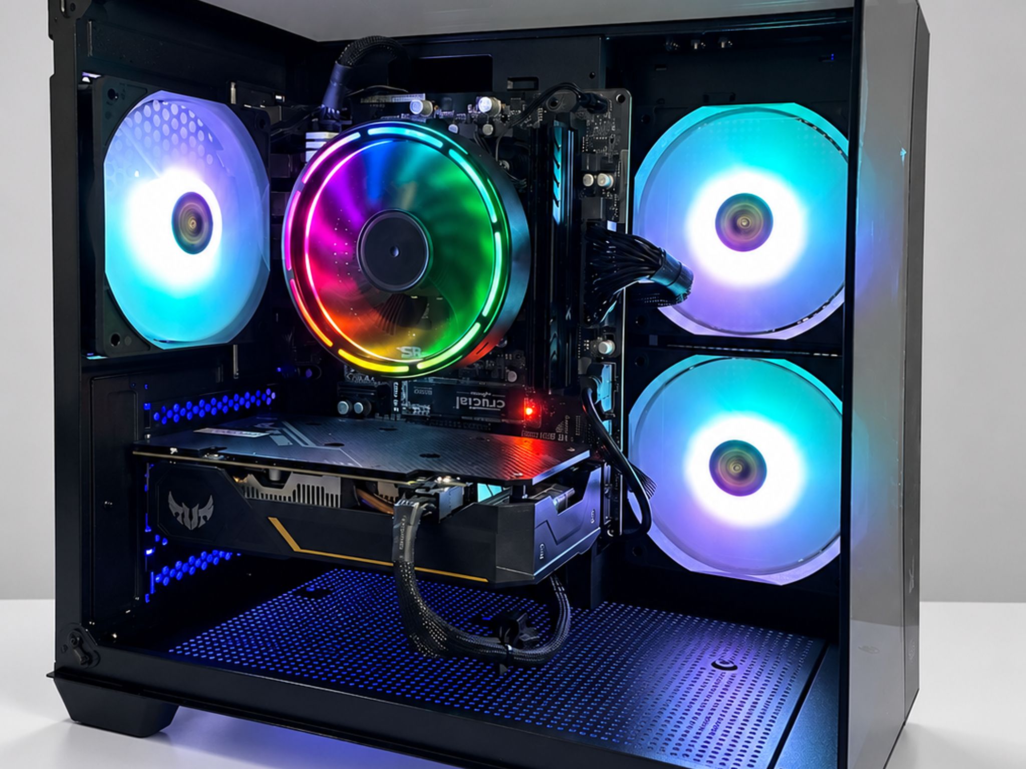 GeForce GTX 1660 Ti Custom Gaming PC - Ryzen 7 2700X, 16GB RAM