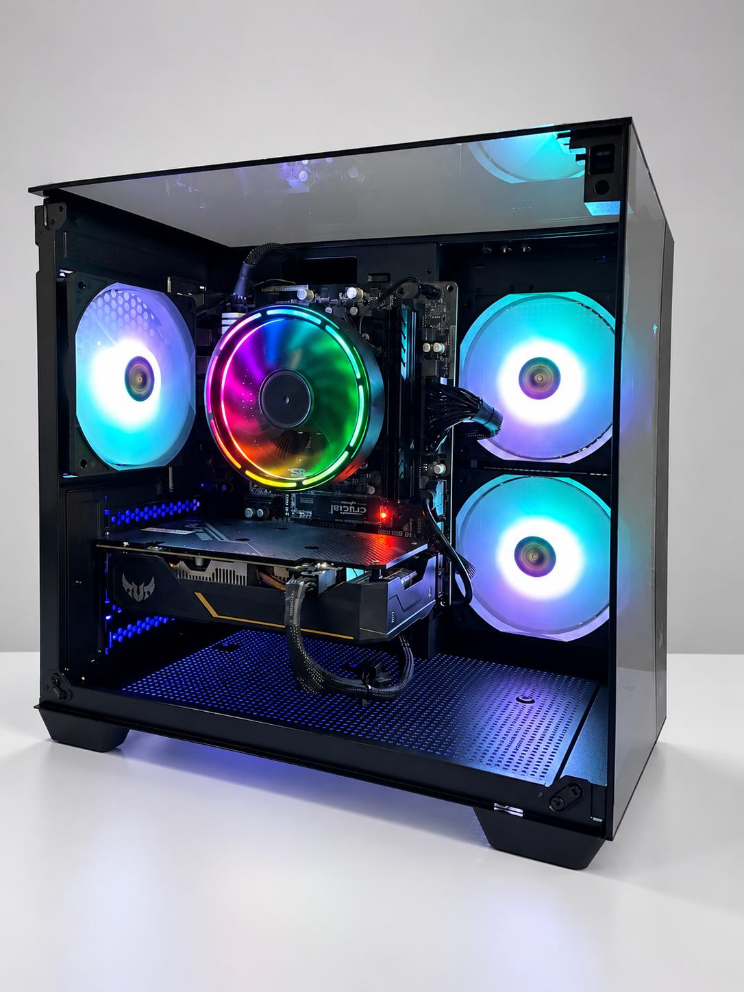 GeForce GTX 1660 Ti Custom Gaming PC - Ryzen 7 2700X, 16GB RAM