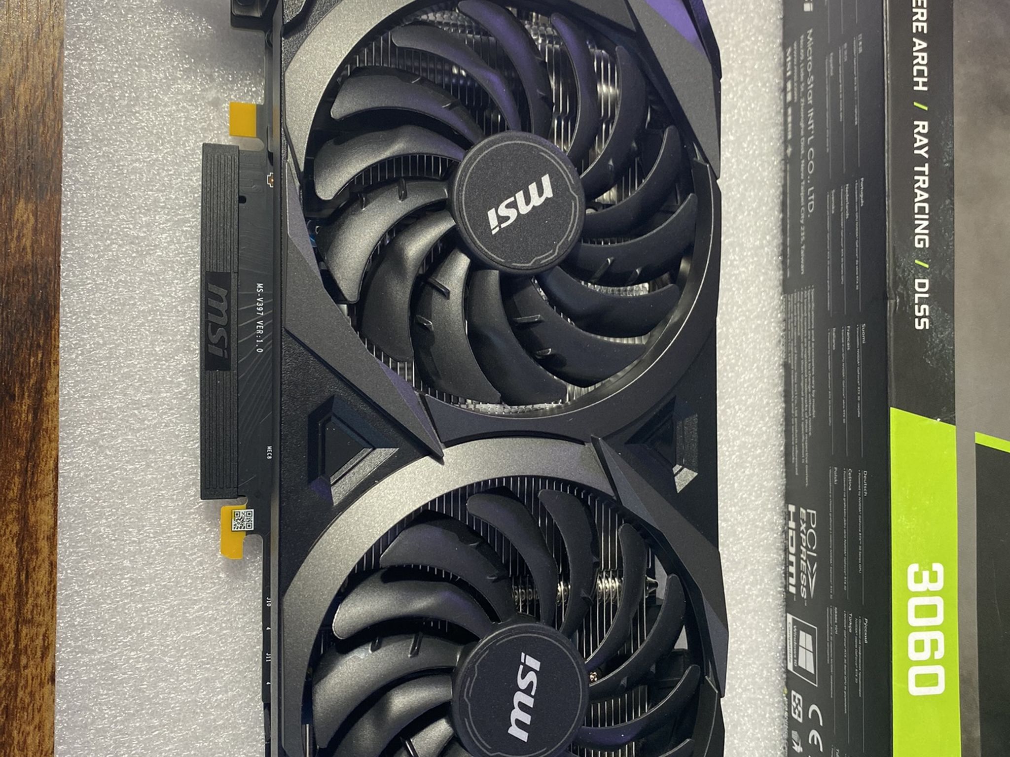 MSI RTX 3060 12GB OC Graphics Card