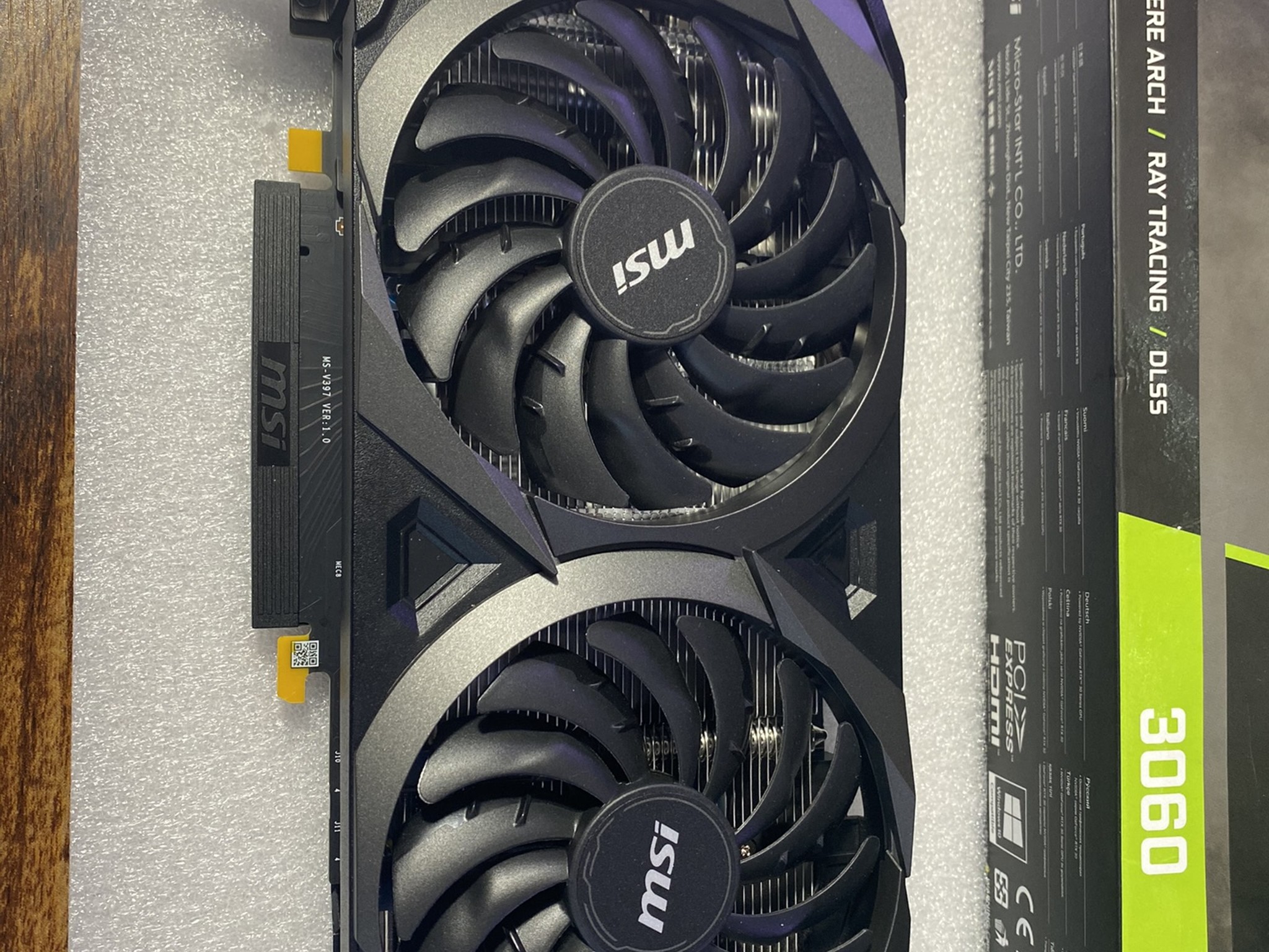 MSI RTX 3060 12GB OC Graphics Card