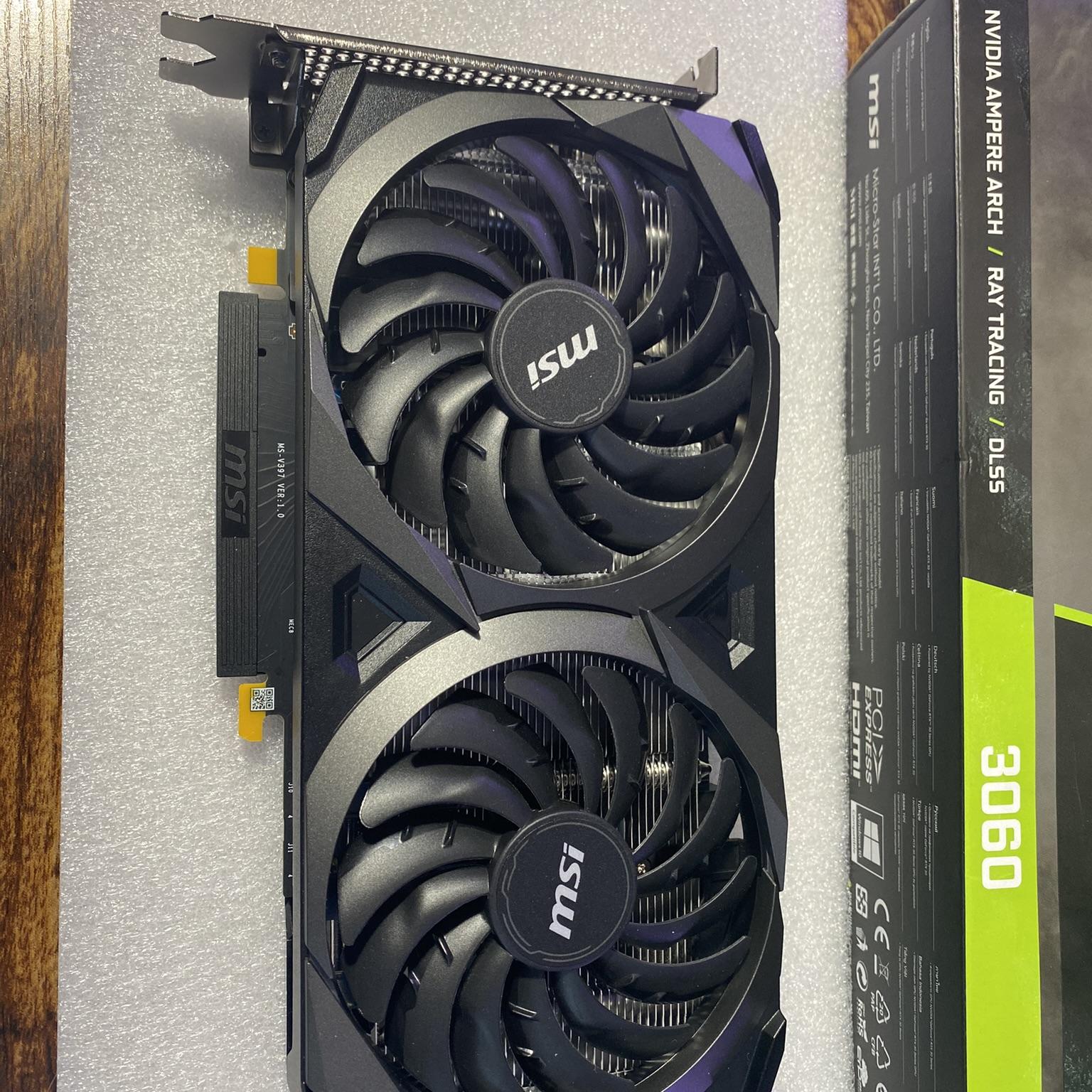 MSI RTX 3060 12GB OC Graphics Card