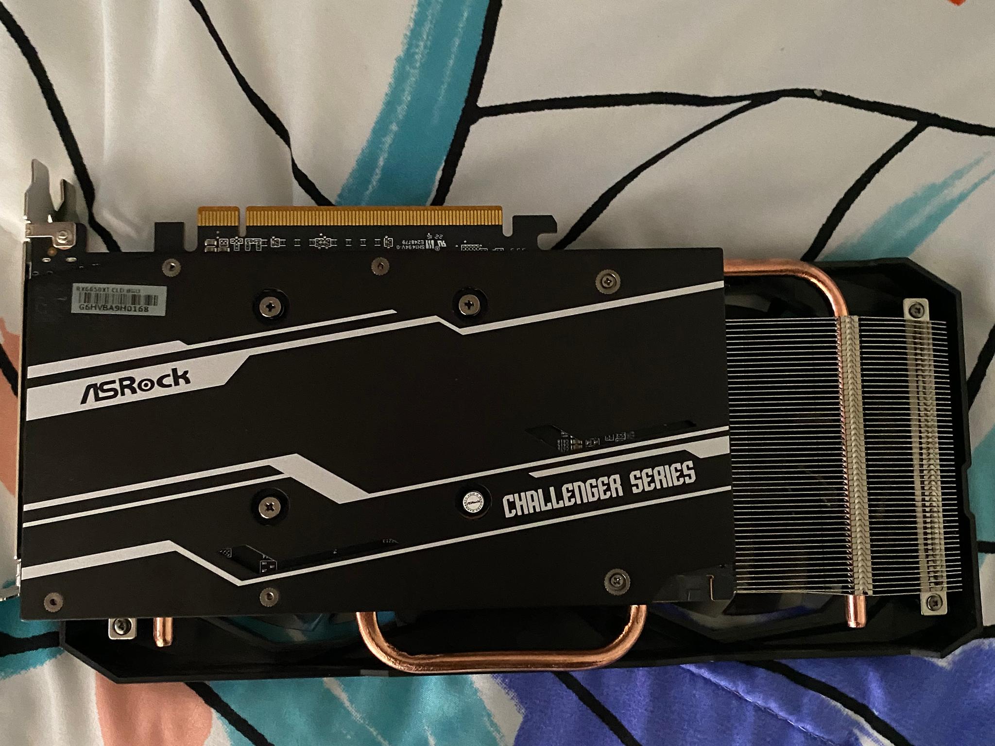 ASRock AMD Radeon RX 6650XT Challenger D 8GB OC Graphics Card