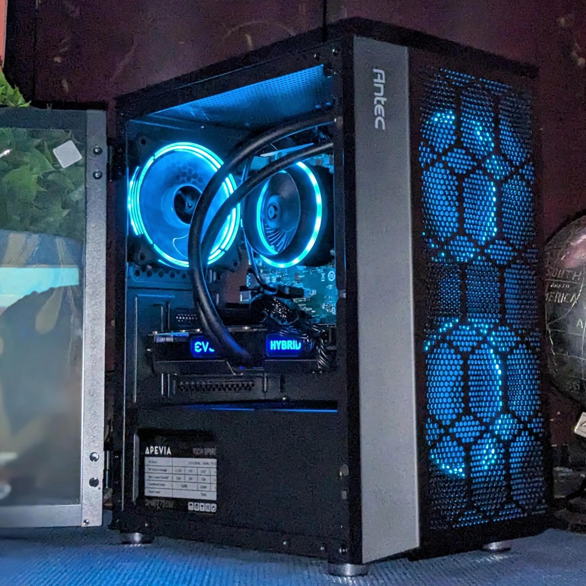 Dark Nitro(Hybrid)(💦+💨+⚡️)| Intel Core I7| GTX1070 8GB| 16GB DDR4 RAM|  512GB SSD| Windows 11 PRO