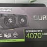Asus 4070 Ti Super 16gb VRAM Dual Fan