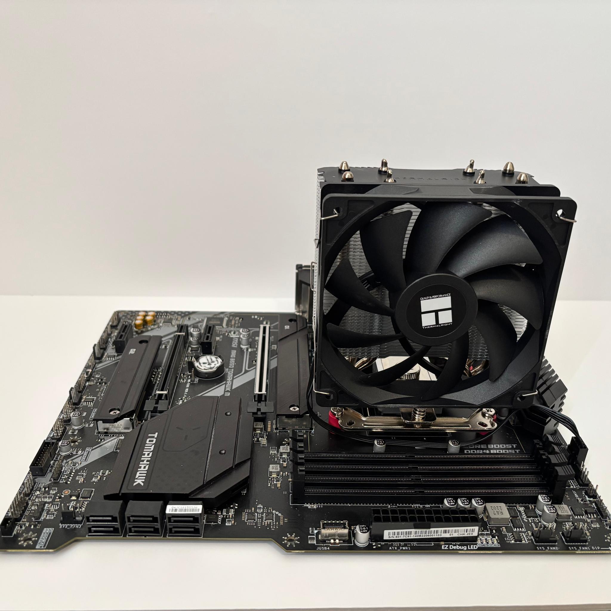 Ryzen 5 5600X + MSI MAG B550 MAX WiFi Motherboard Bundle w/ 1TB NVMe SSD & Cooler