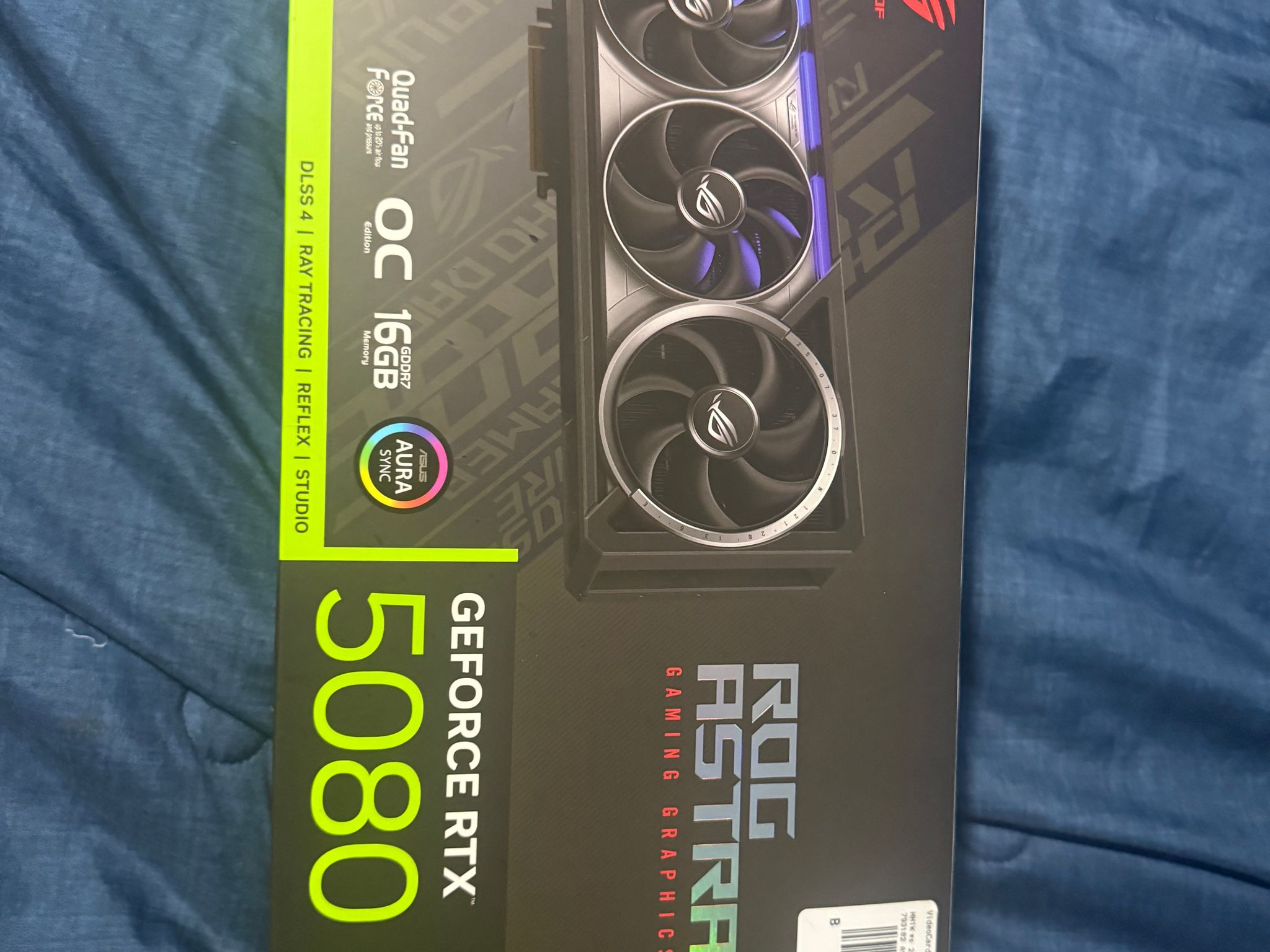 ASUS ROG Astral GeForce RTX 5080 16GB GDDR7 OC Edition