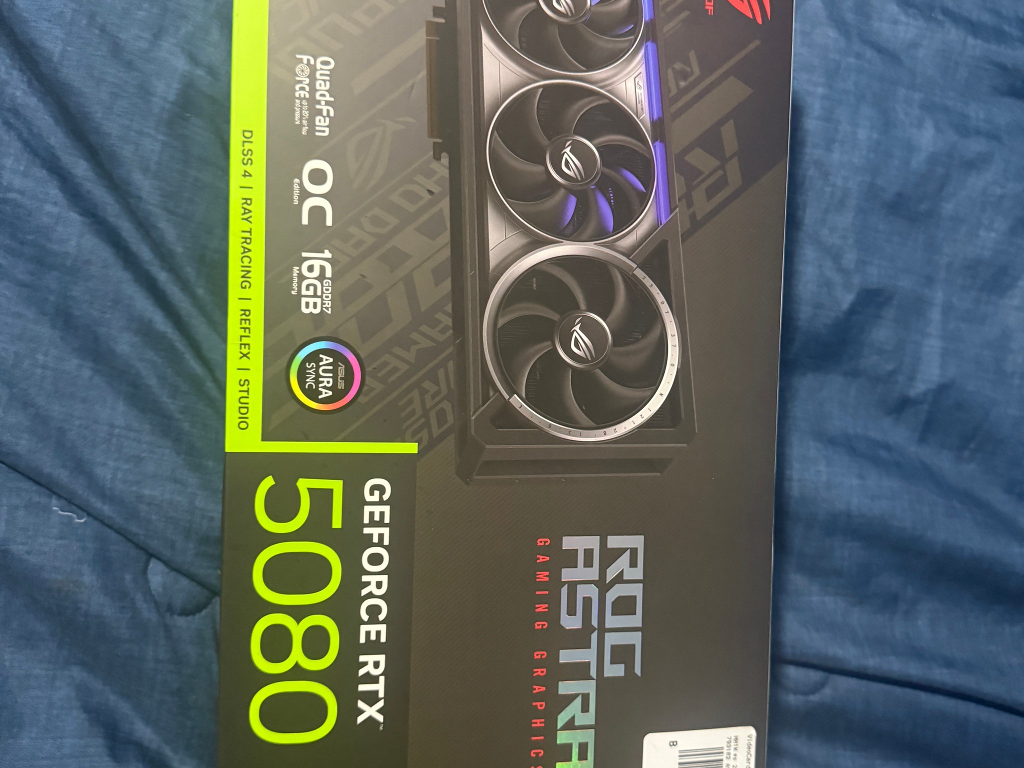 ASUS ROG Astral GeForce RTX 5080 16GB GDDR7 OC Edition
