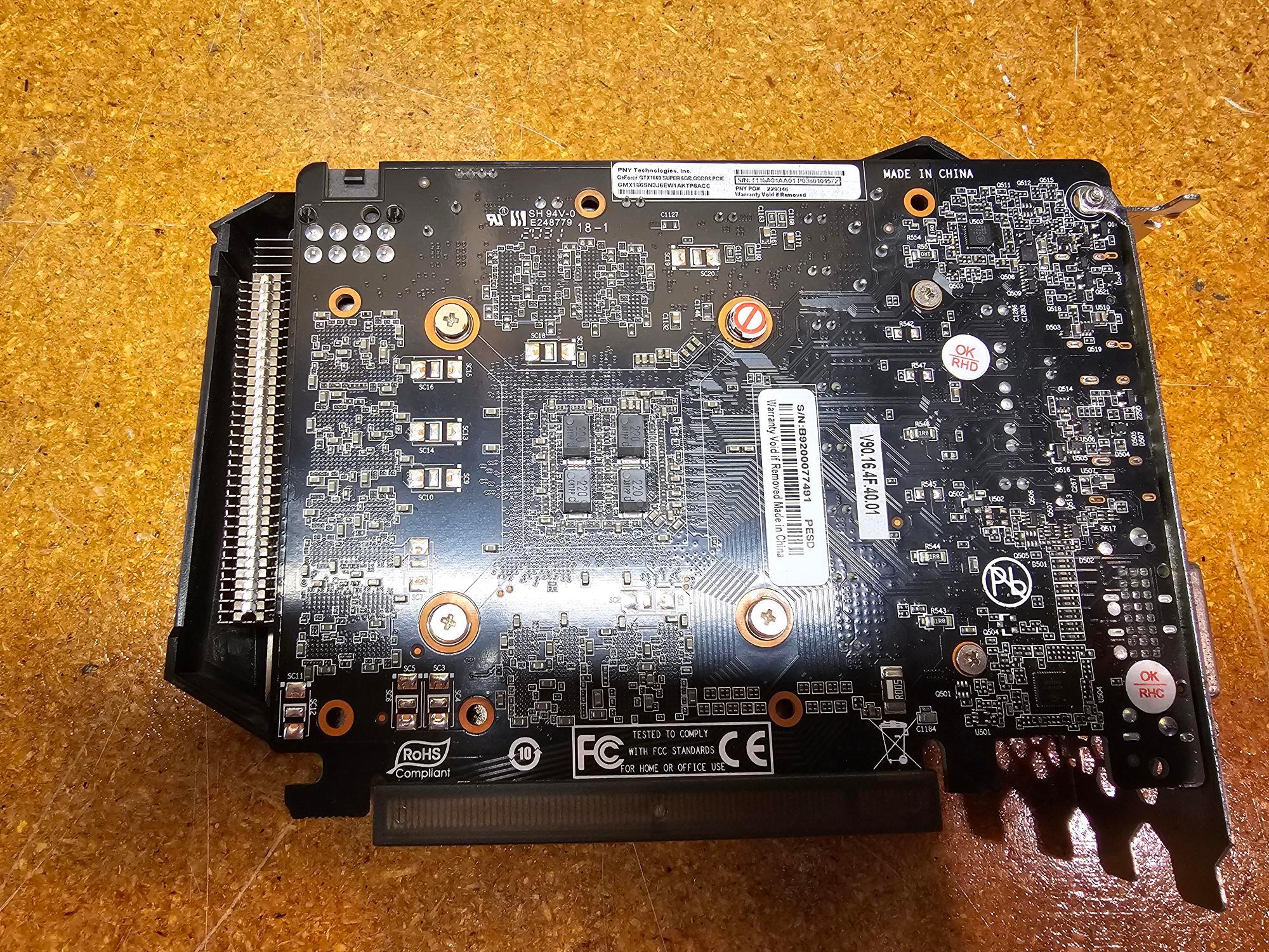 PNY GeForce GTX 1660 Super 6GB