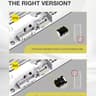 EZDIY-FAB USB 3.2 Gen 2 Type-E 90 Degree L-Shape Adapter White STD Motherboard USB-C Header