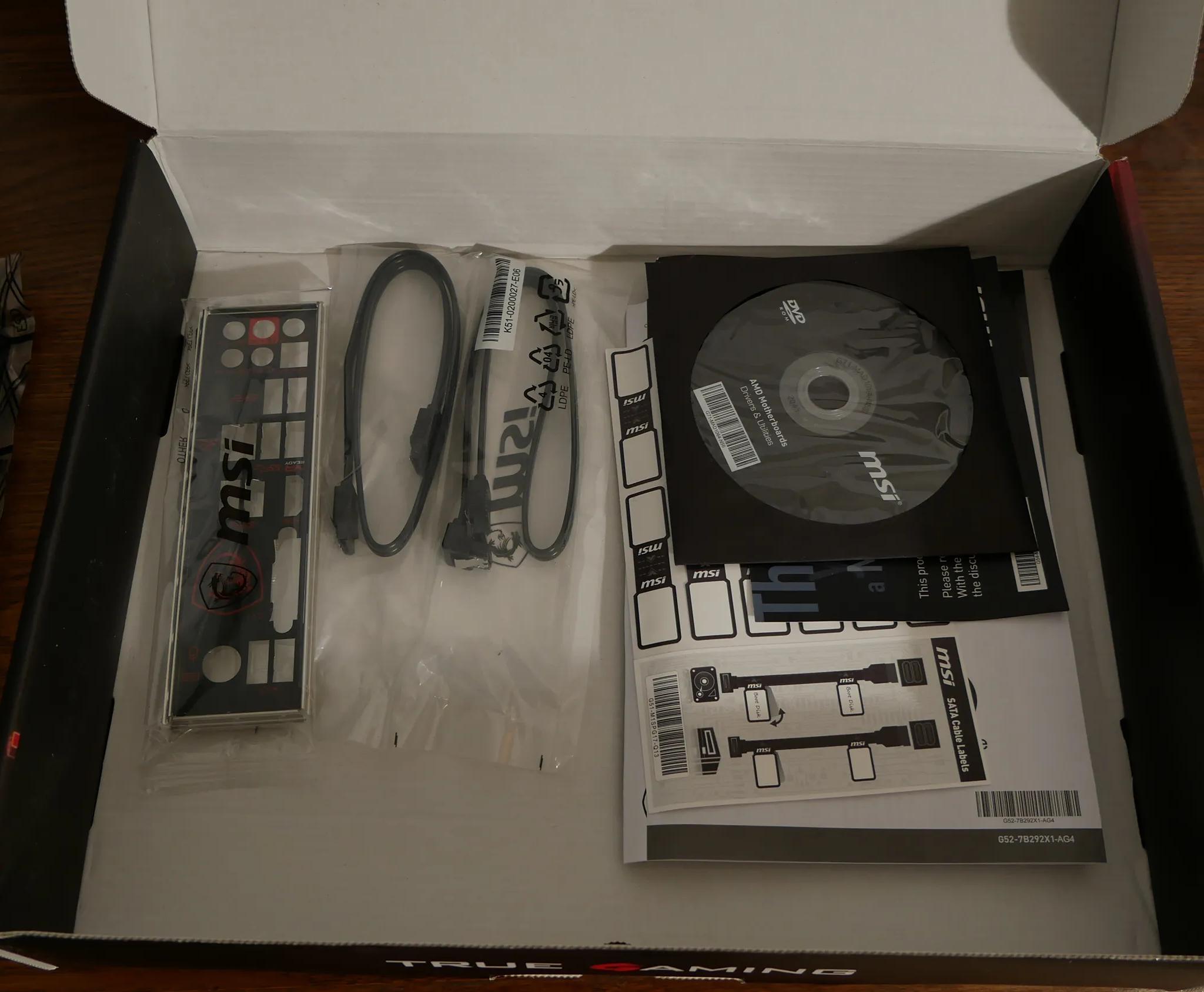 MSI X470 GAMING PLUS MAX AM4 AMD Ryzen 5000 ATX Motherboard *LATEST BIOS* FULL SET!