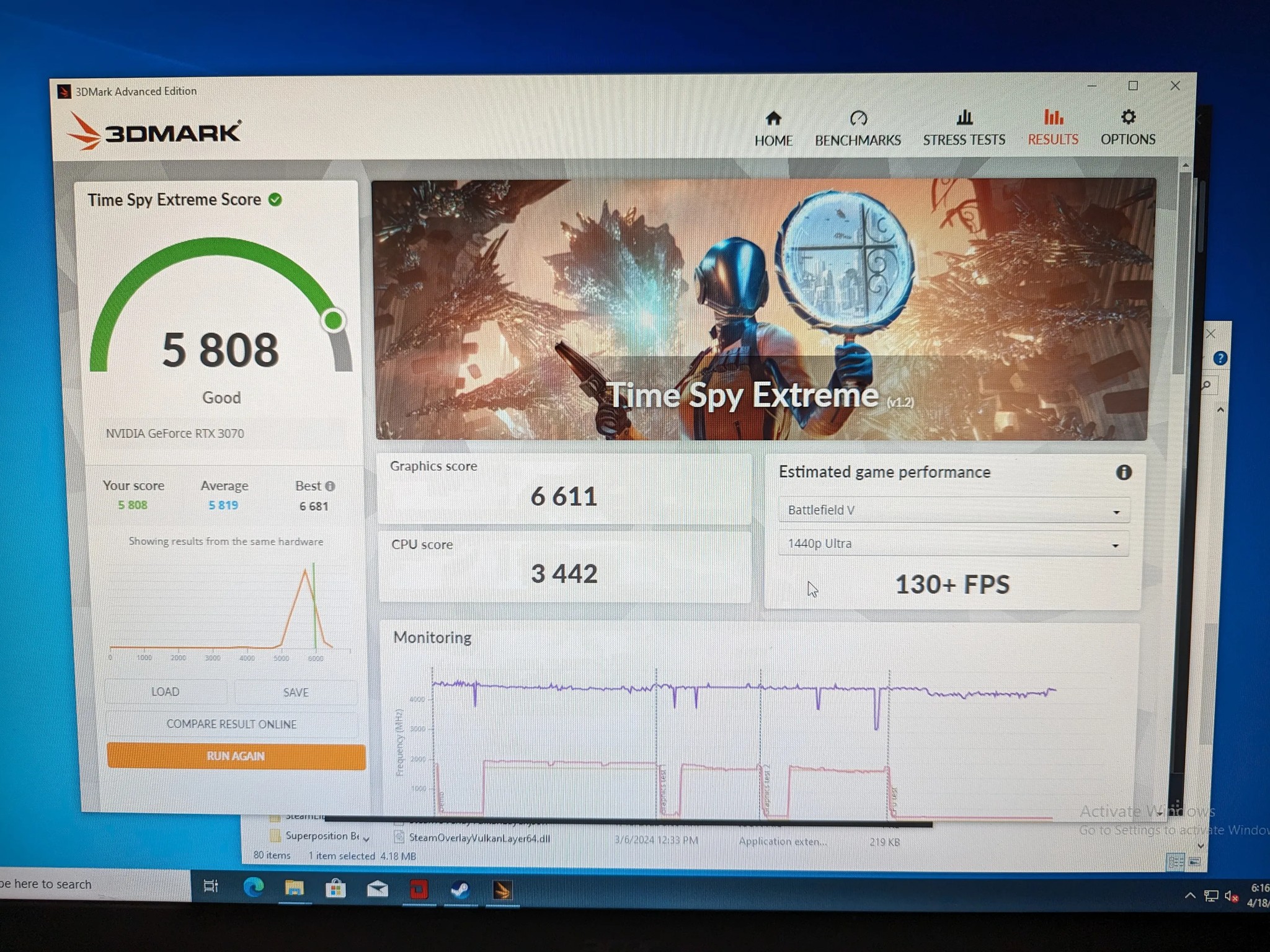 Orange Beast RTX 3070 Ryzen 5 3600XT 32GB RAM 2TB NVMe