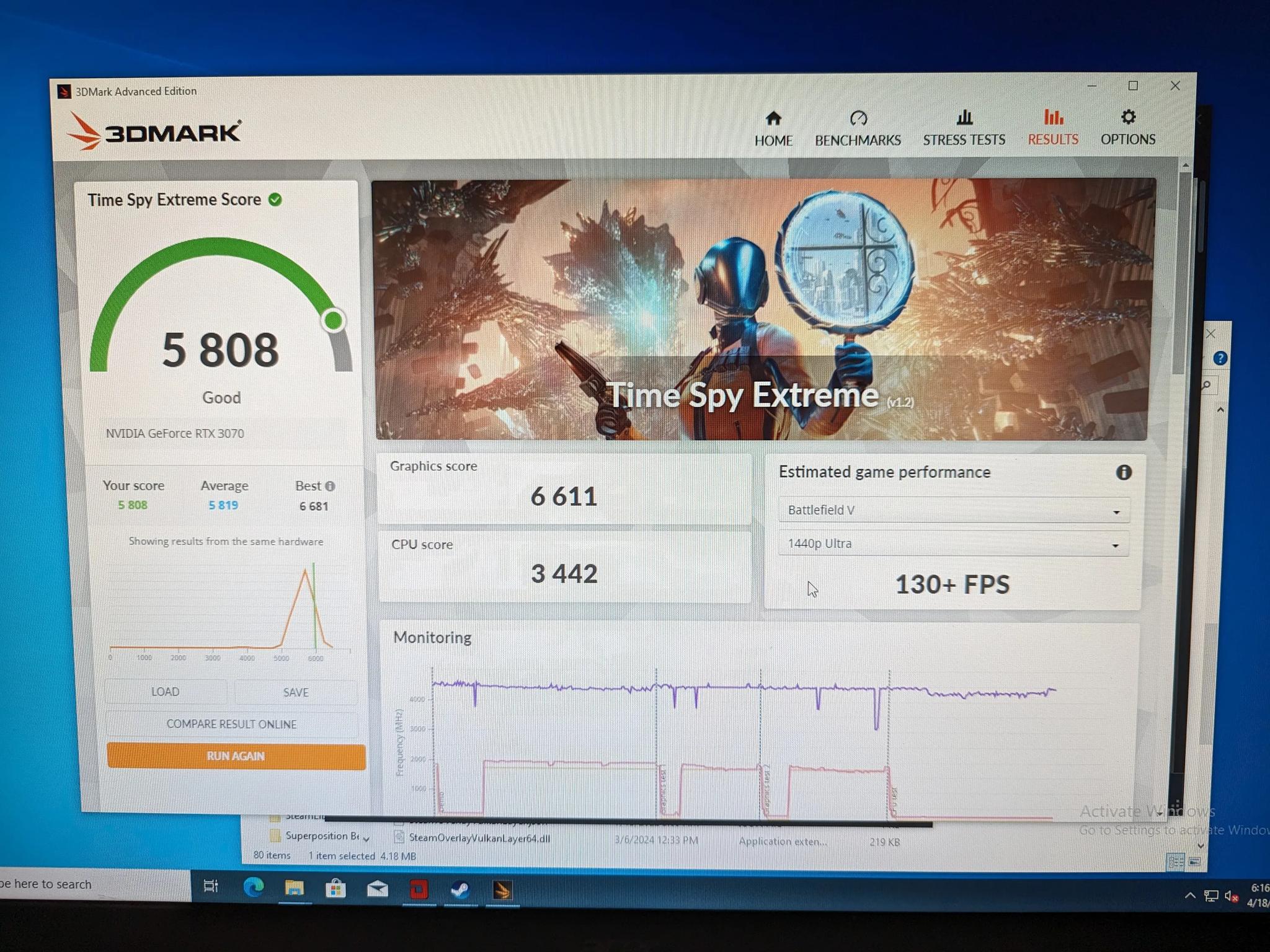 Orange Beast RTX 3070 Ryzen 5 3600XT 32GB RAM 2TB NVMe