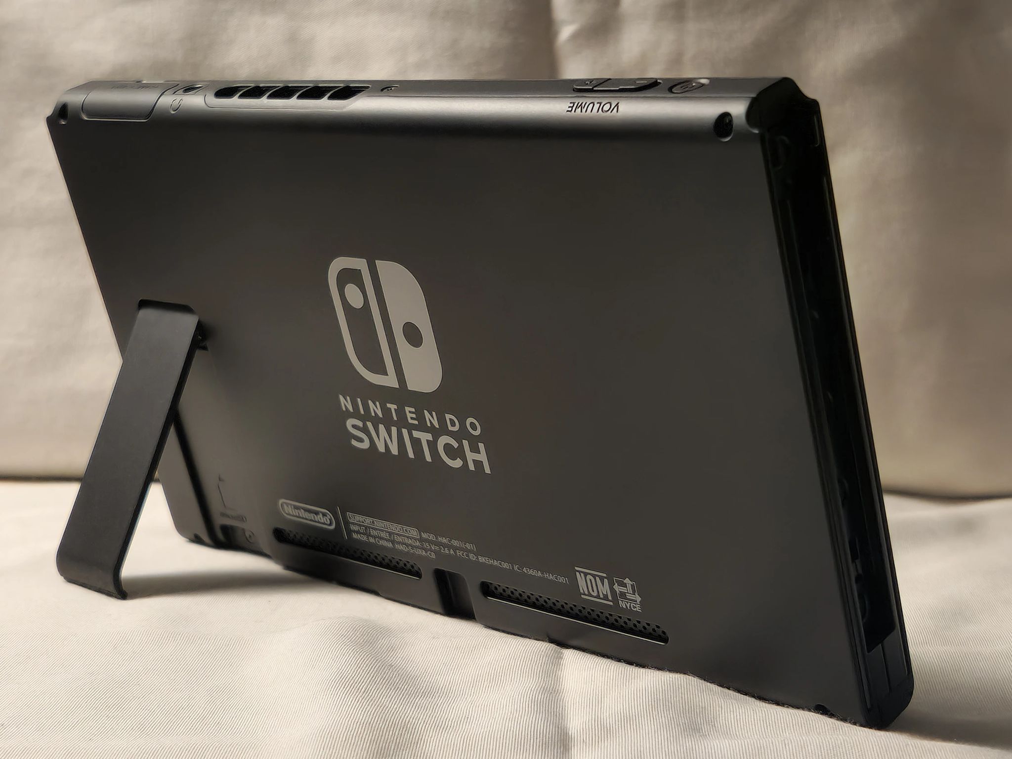Nintendo Switch Black/Grey Used but Like New With Carrying Case