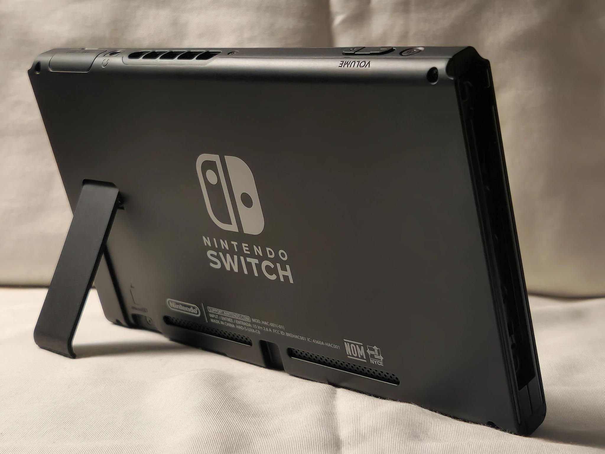 Nintendo Switch Black/Grey Used but Like New With Carrying Case