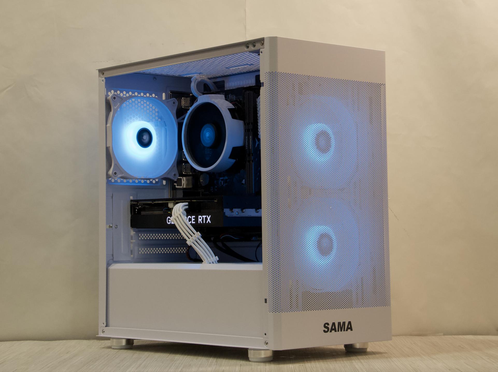 RTX 4060 Ti, Ryzen 5 3600, 16GB DDR4, 1TB NVMe SSD, WiFi - Gaming PC