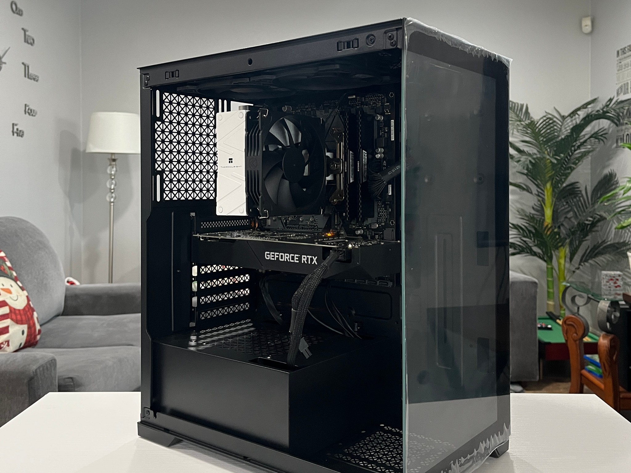 RTX 2060 6GB, Ryzen 7 2700X, 16GB RAM | Black Gaming Computer/PC