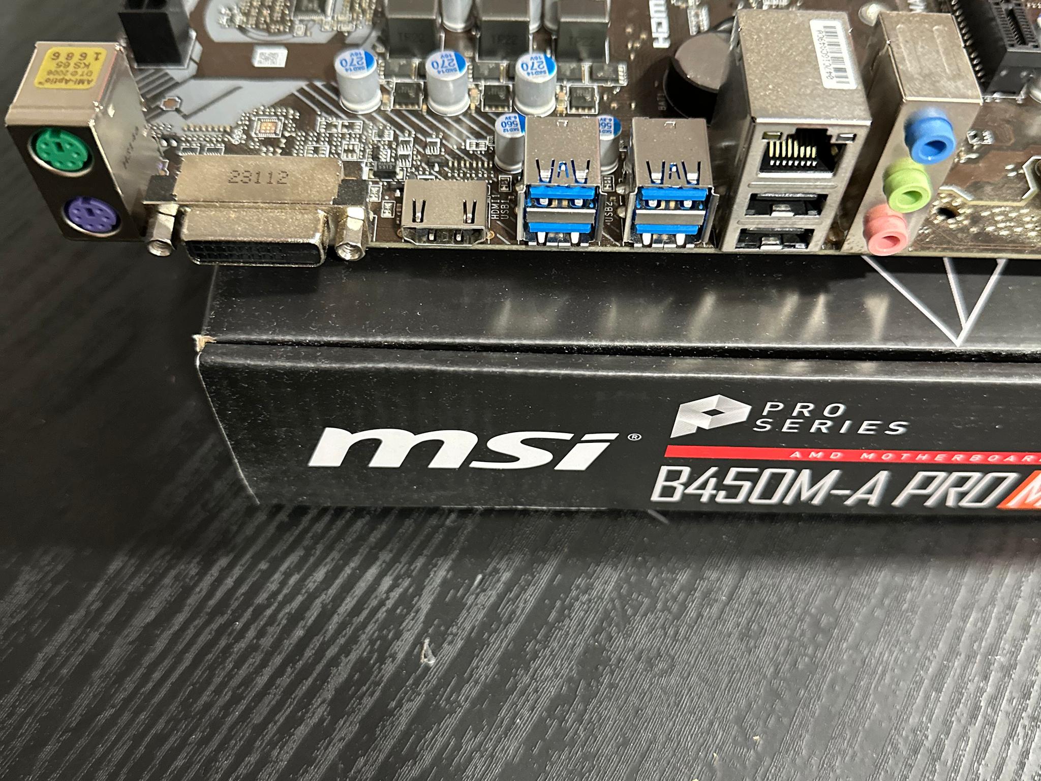 MSI B450M-A Pro Max - AM4 Motherboard