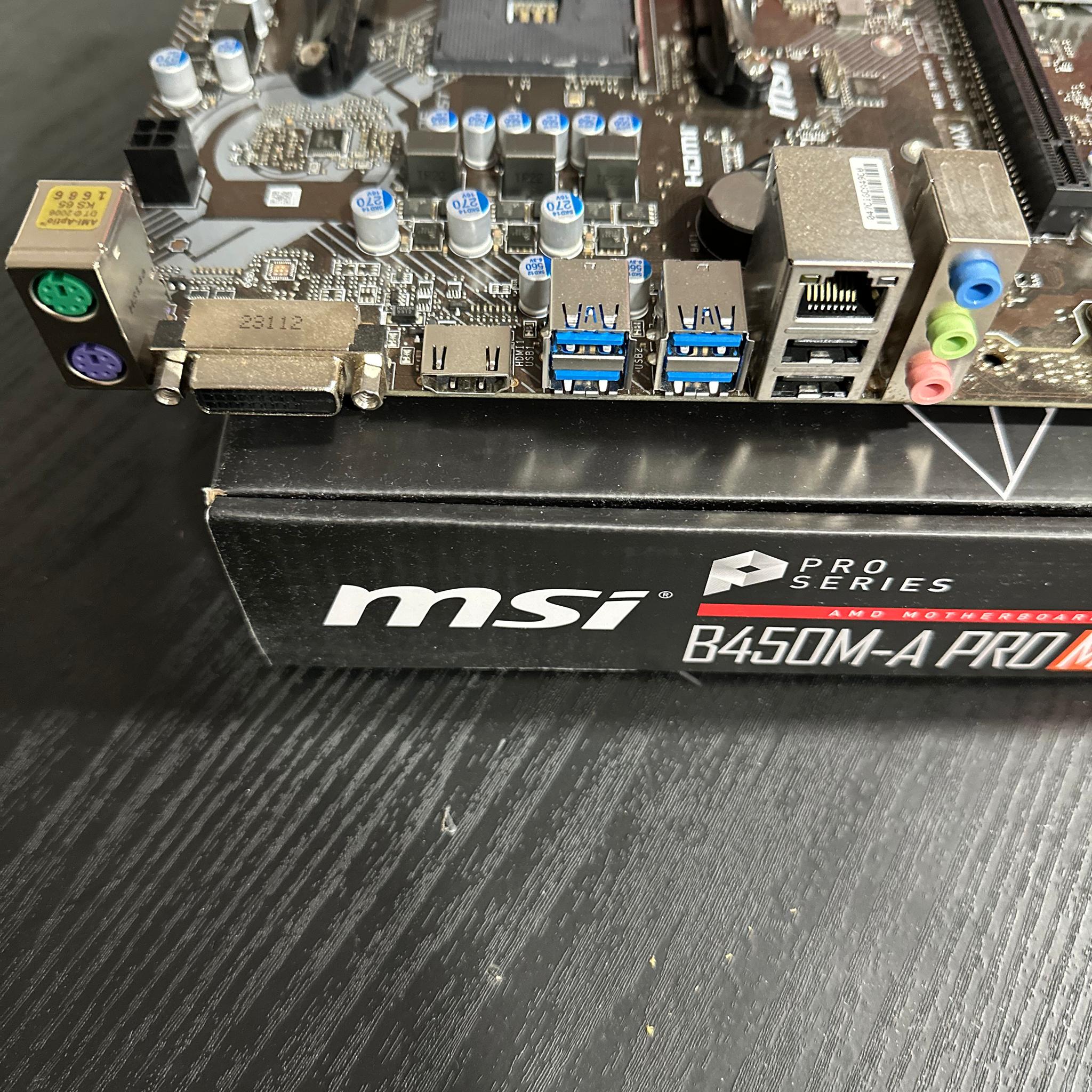 MSI B450M-A Pro Max - AM4 Motherboard