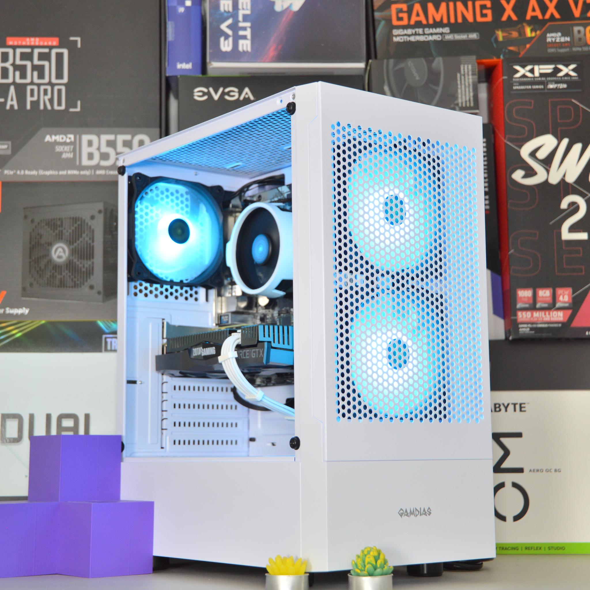 ⚪🟣| GTX 1660 Ti 6GB | RYZEN 5 3500 | 16GB DDR4 RAM | 512 GB NVME SSD | Violet Skies |