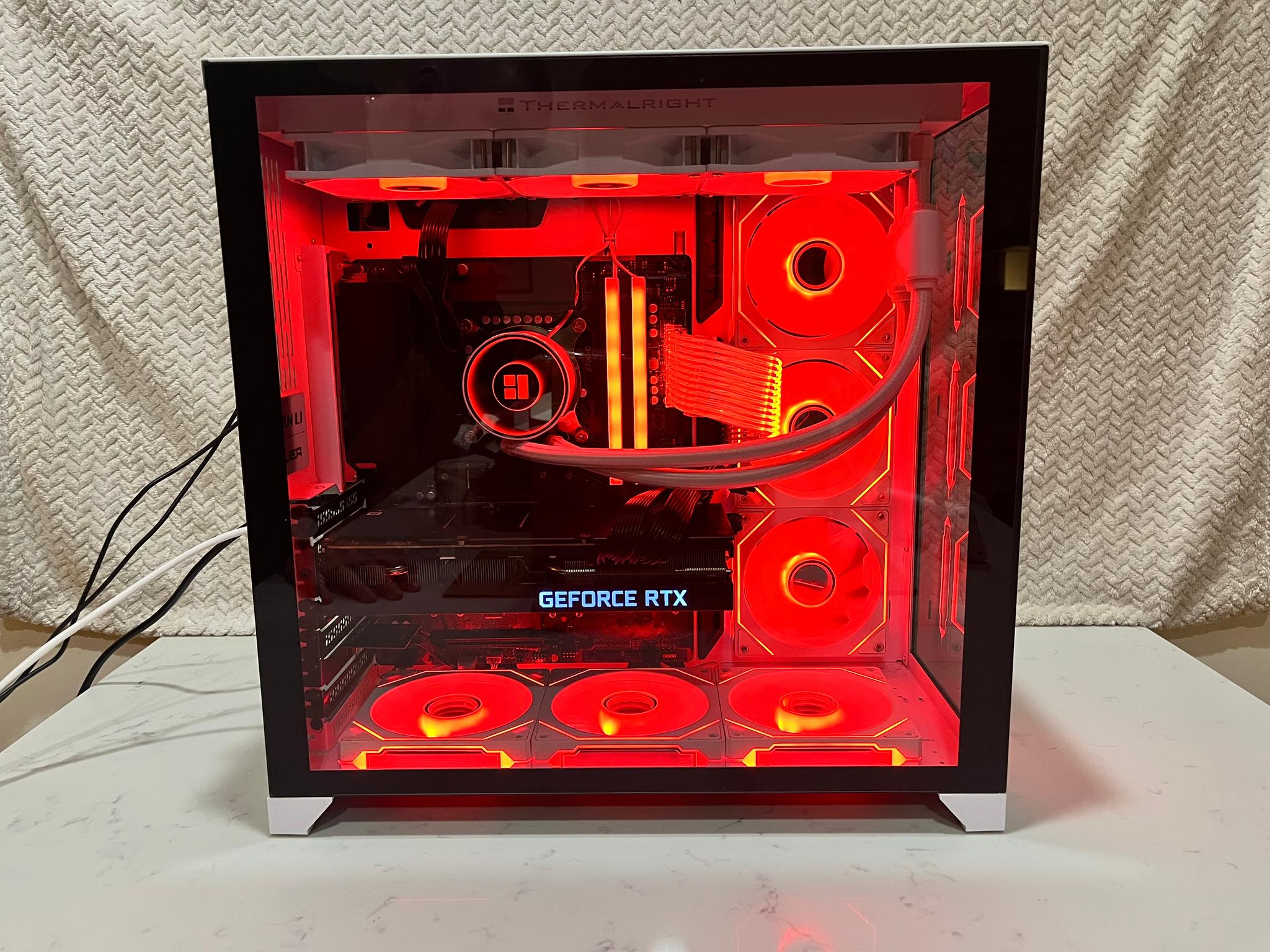 RTX 3080 + i7-12700 | 32GB DDR5 | 1TB Gen4 SSD | White Gaming PC