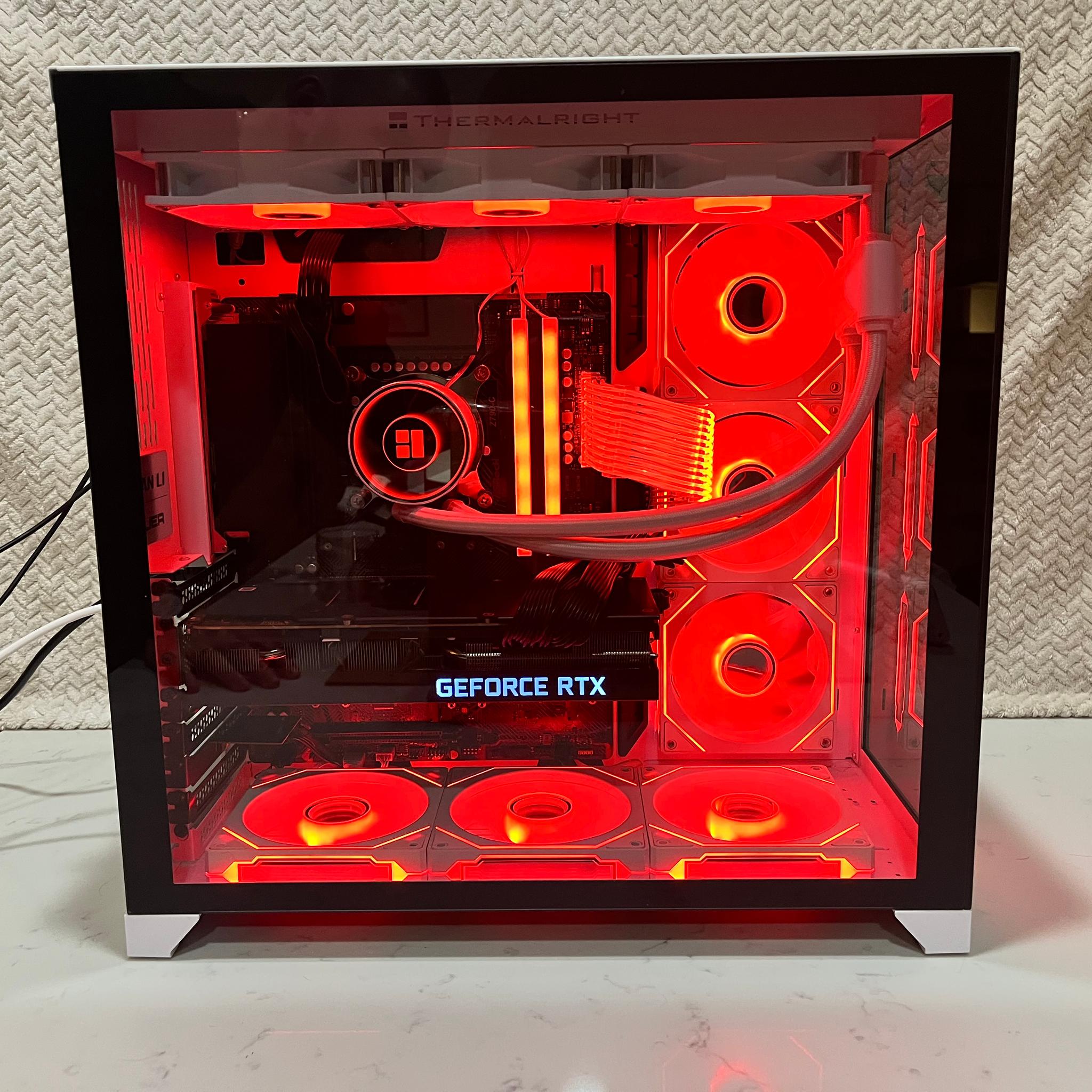 RTX 3080 + i7-12700 | 32GB DDR5 | 1TB Gen4 SSD | White Gaming PC
