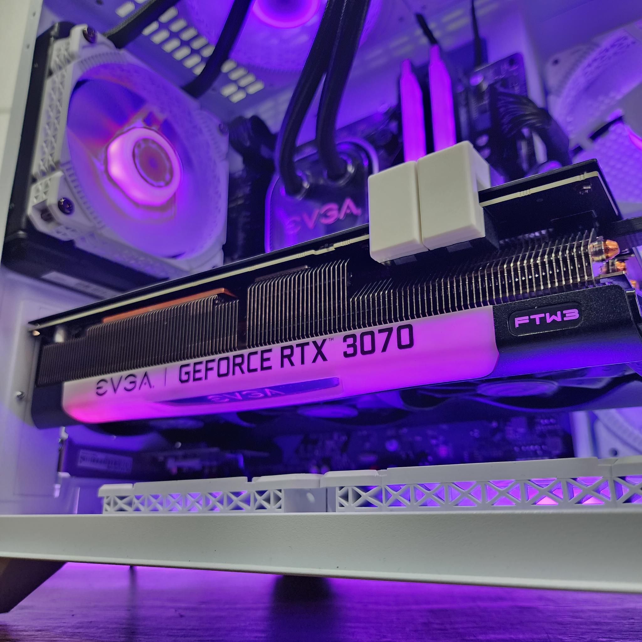 💜🤍💜 EVGA FTX 3070 FTW3 // Intel Core i5 12400F // Lexar 16GB 3600MHz