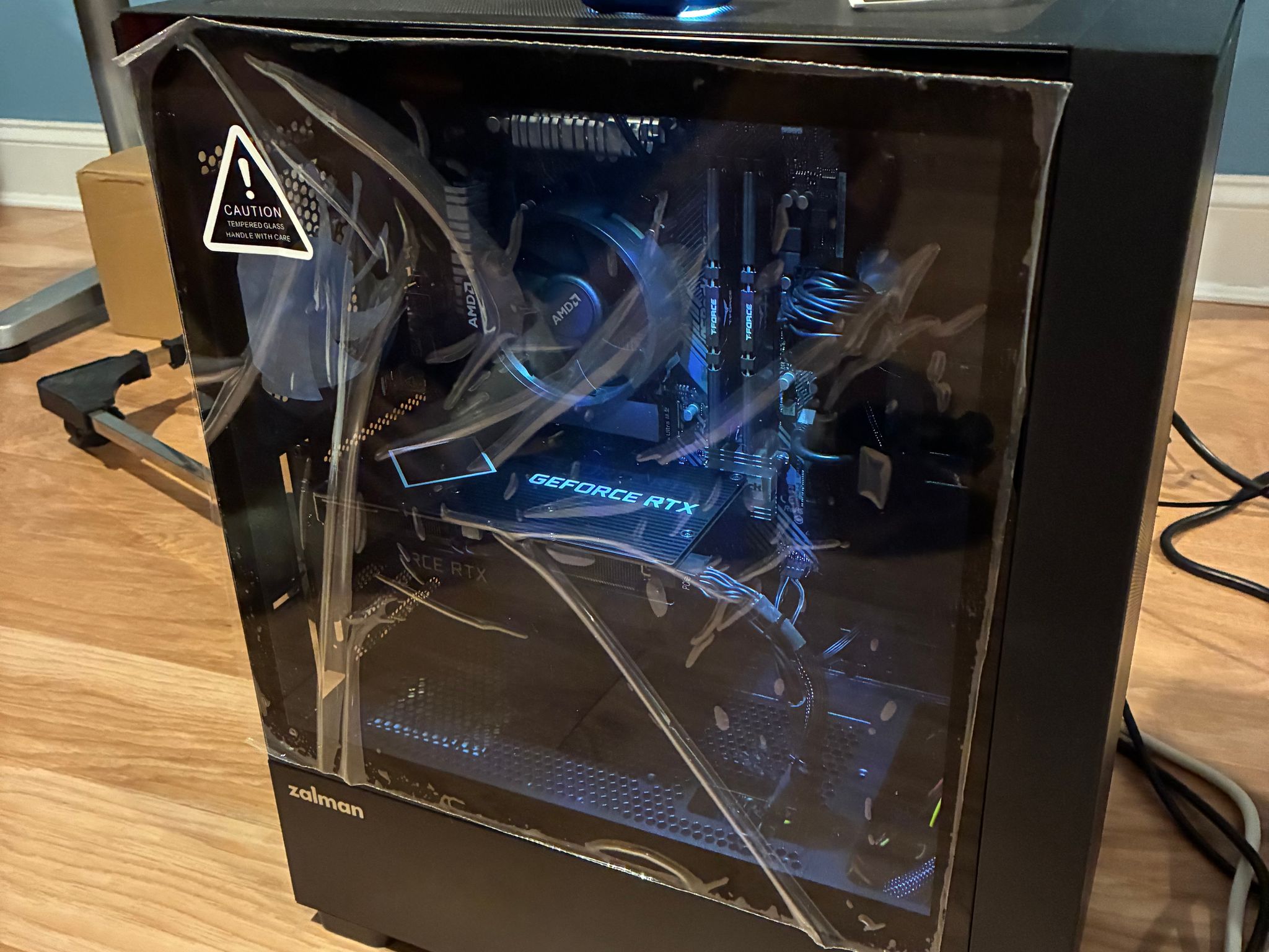 Gaming PC-Ryzen 5 5500/3060Ti/1TB SSD NVME/850W PSU