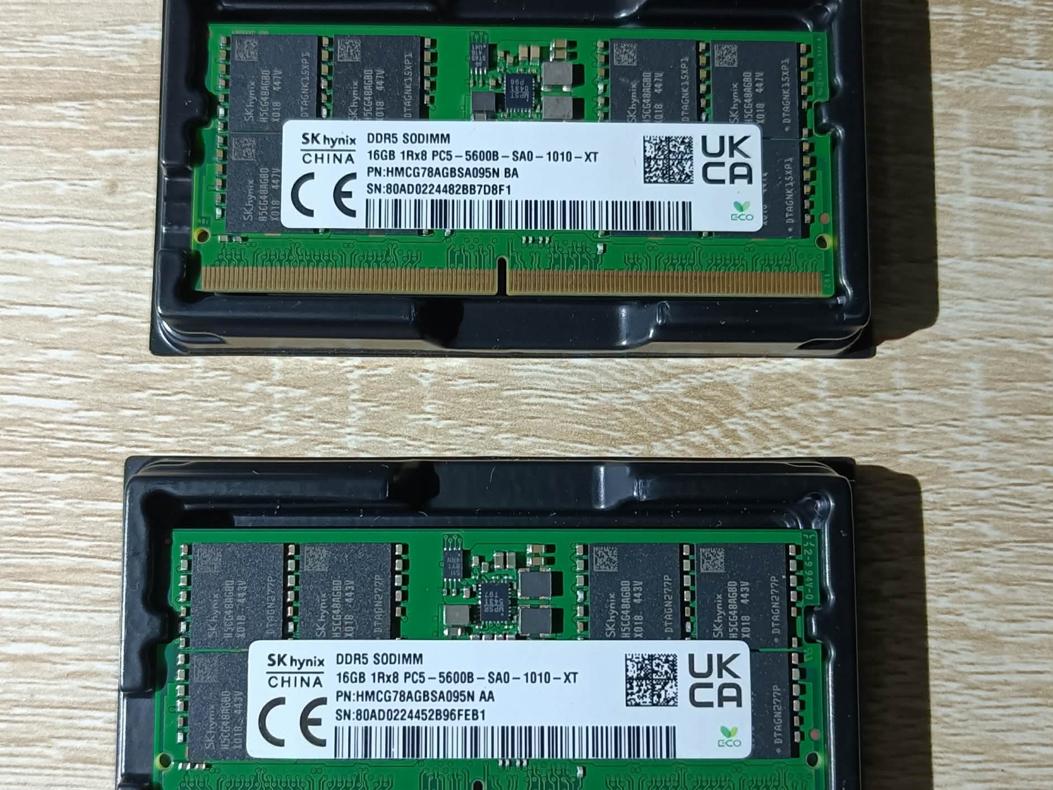 DDR5 32GB KIT (2x16GB) 5600mhz Sodimm Laptop RAM Memory SK HYNIX