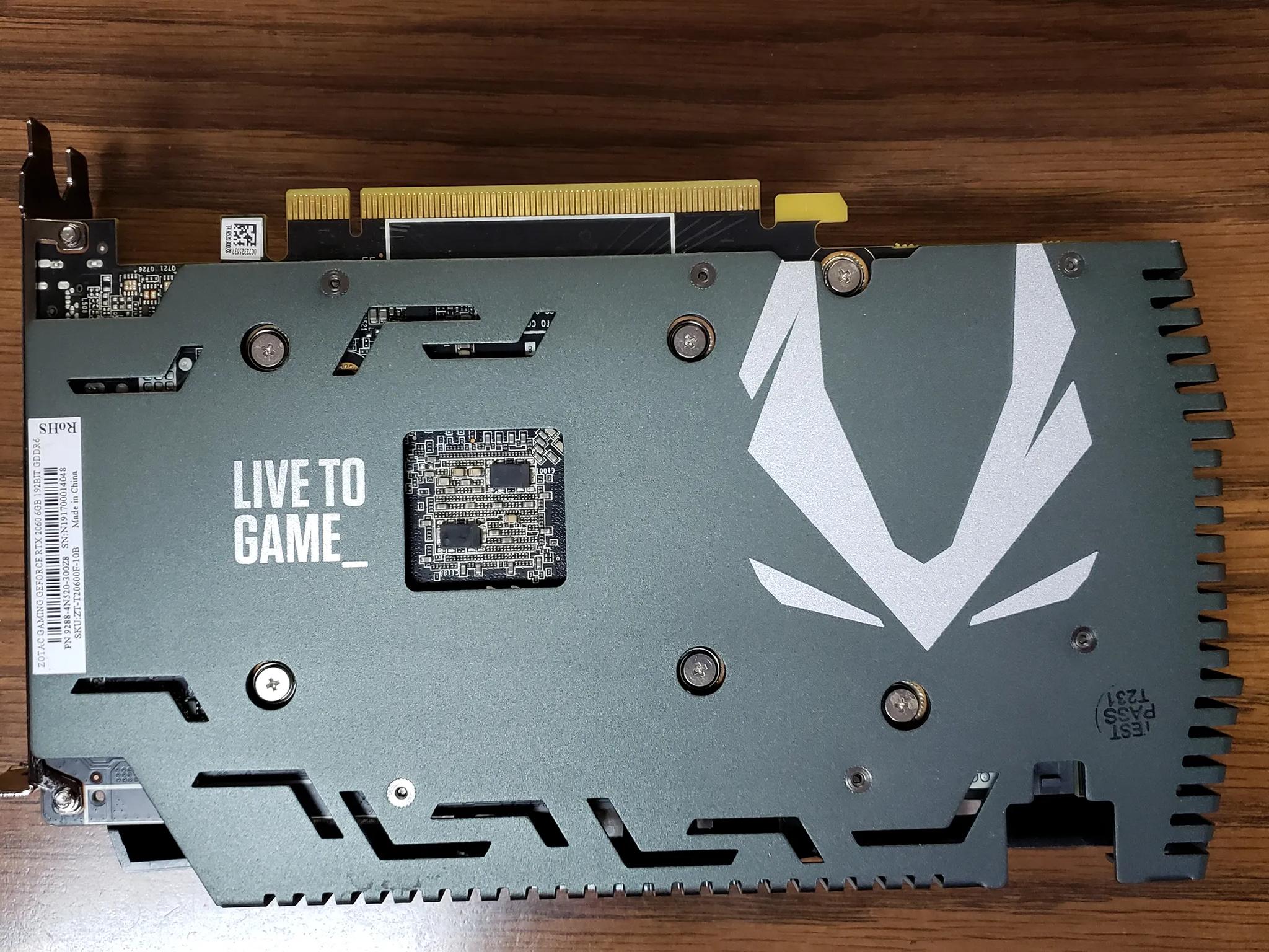 Zotac RTX 2060 Gaming 6GB