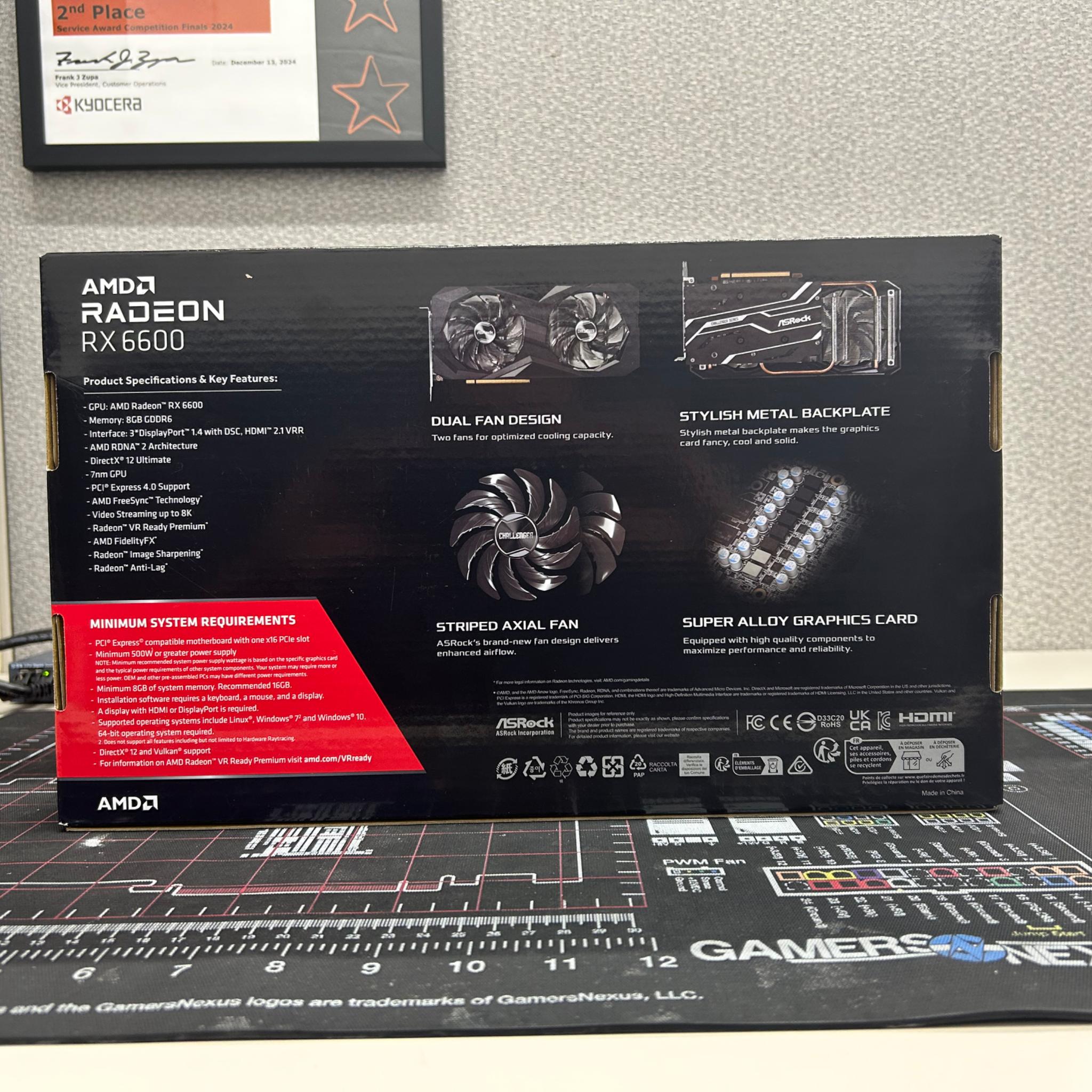 Asrock Challanger RX 6600 8GB OC