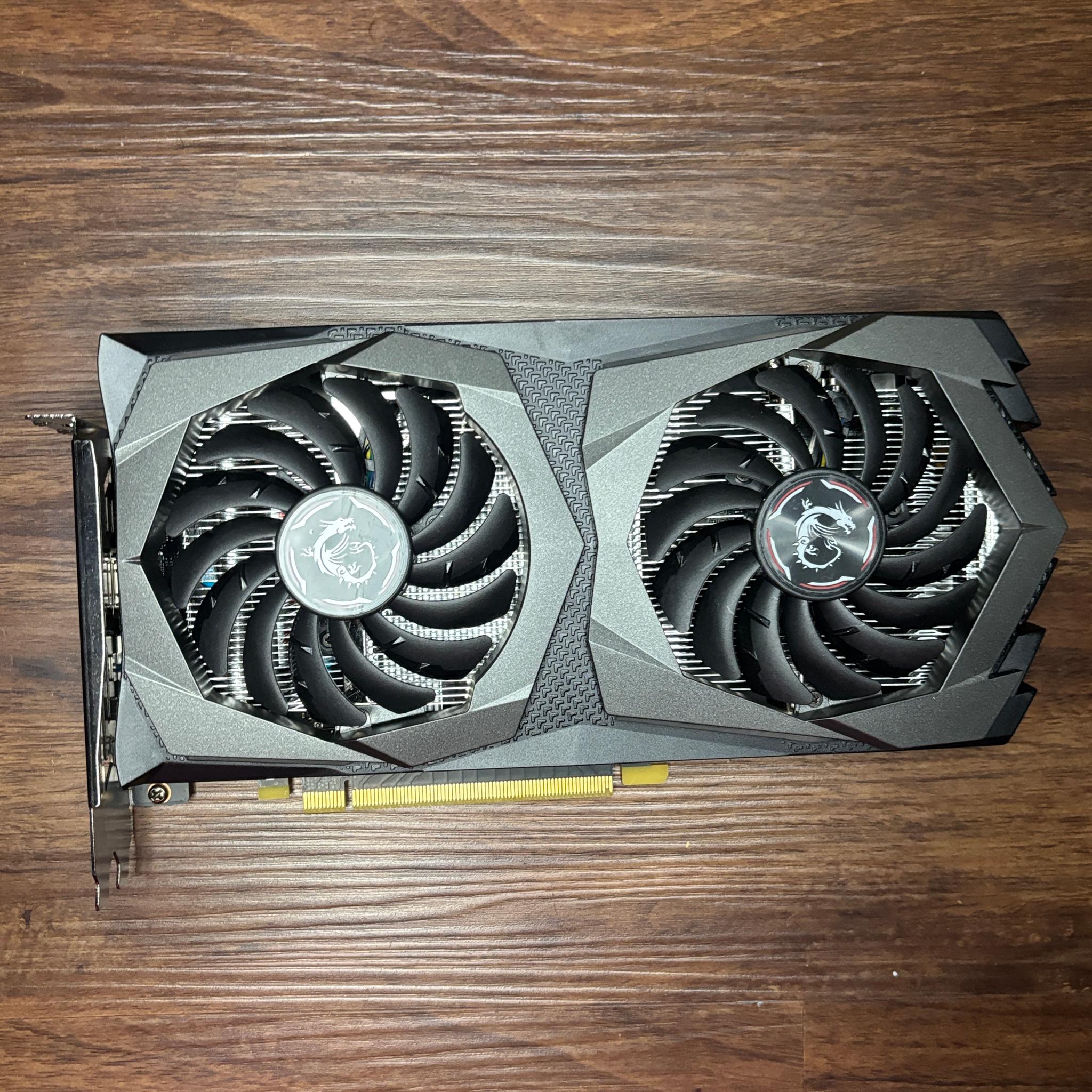 GeForce GTX 1650 Gaming X 4G Graphics Card MSI TWIN FROZR 7 NVIDIA