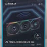 New Lian Li UNI Fan SL LCD Wireless 120mm ARGB Fan - Triple Pack - 1.6" LCD Black (12SLLCD1W3B)