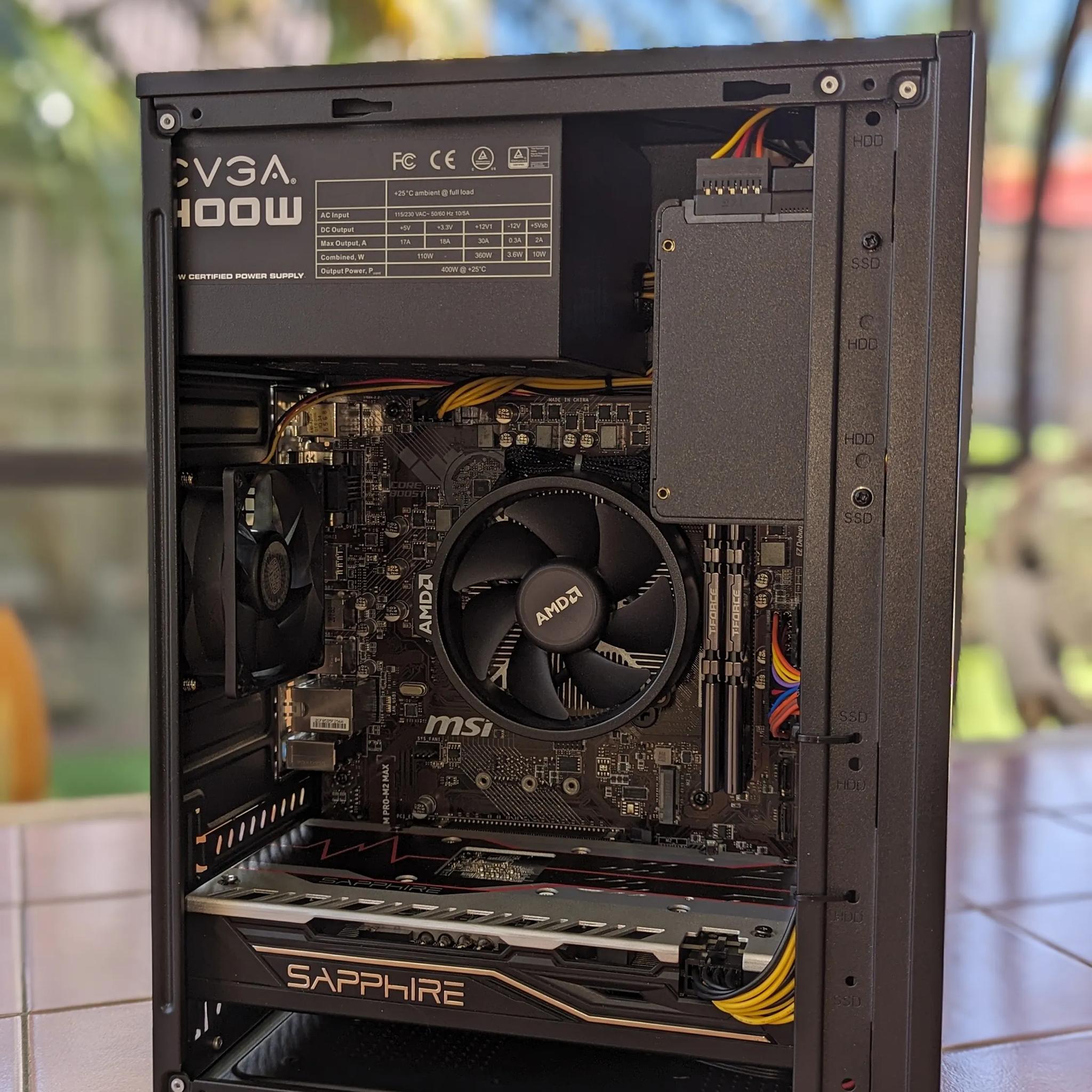 Tiny But Mighty - The Basics - RX580 8GB R3 3100 16GB RAM 512SSD