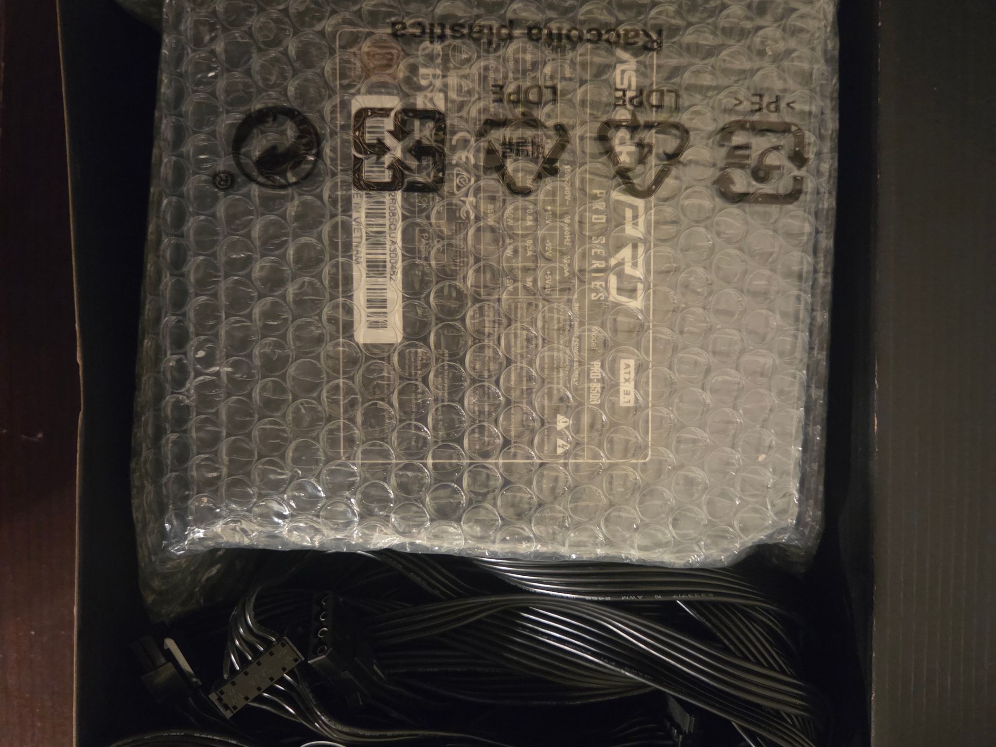 Pro-850B "Pro Series Power Supply" ASROCK
