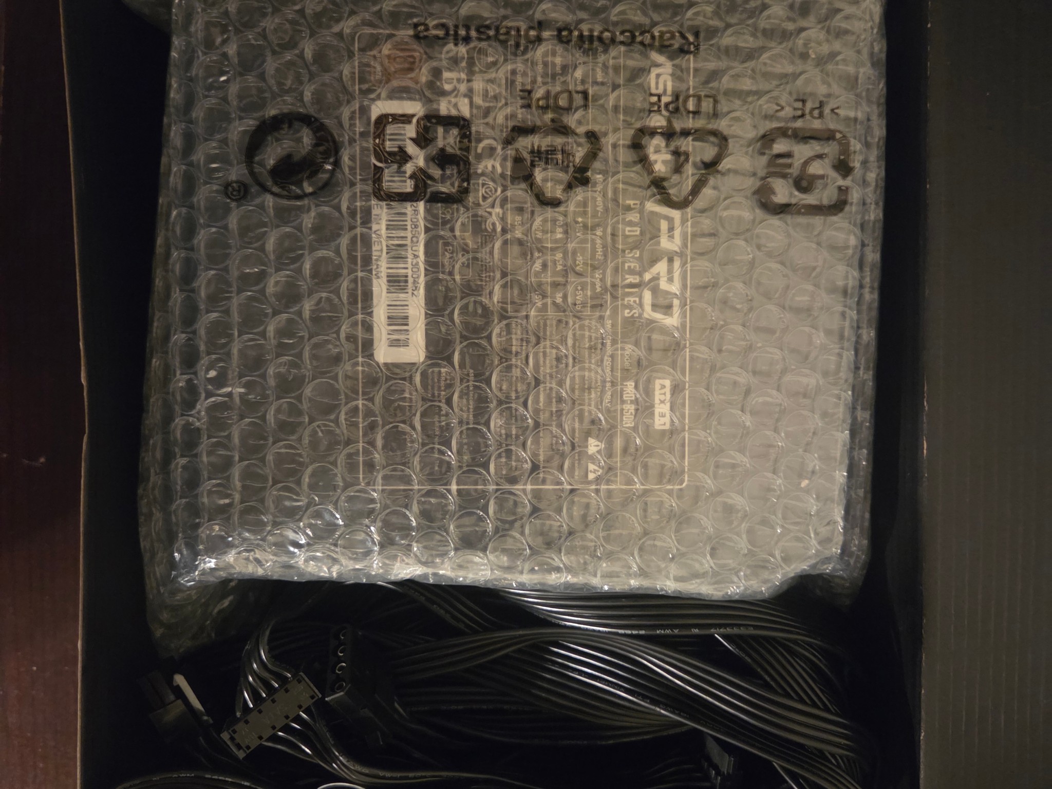 Pro-850B "Pro Series Power Supply" ASROCK