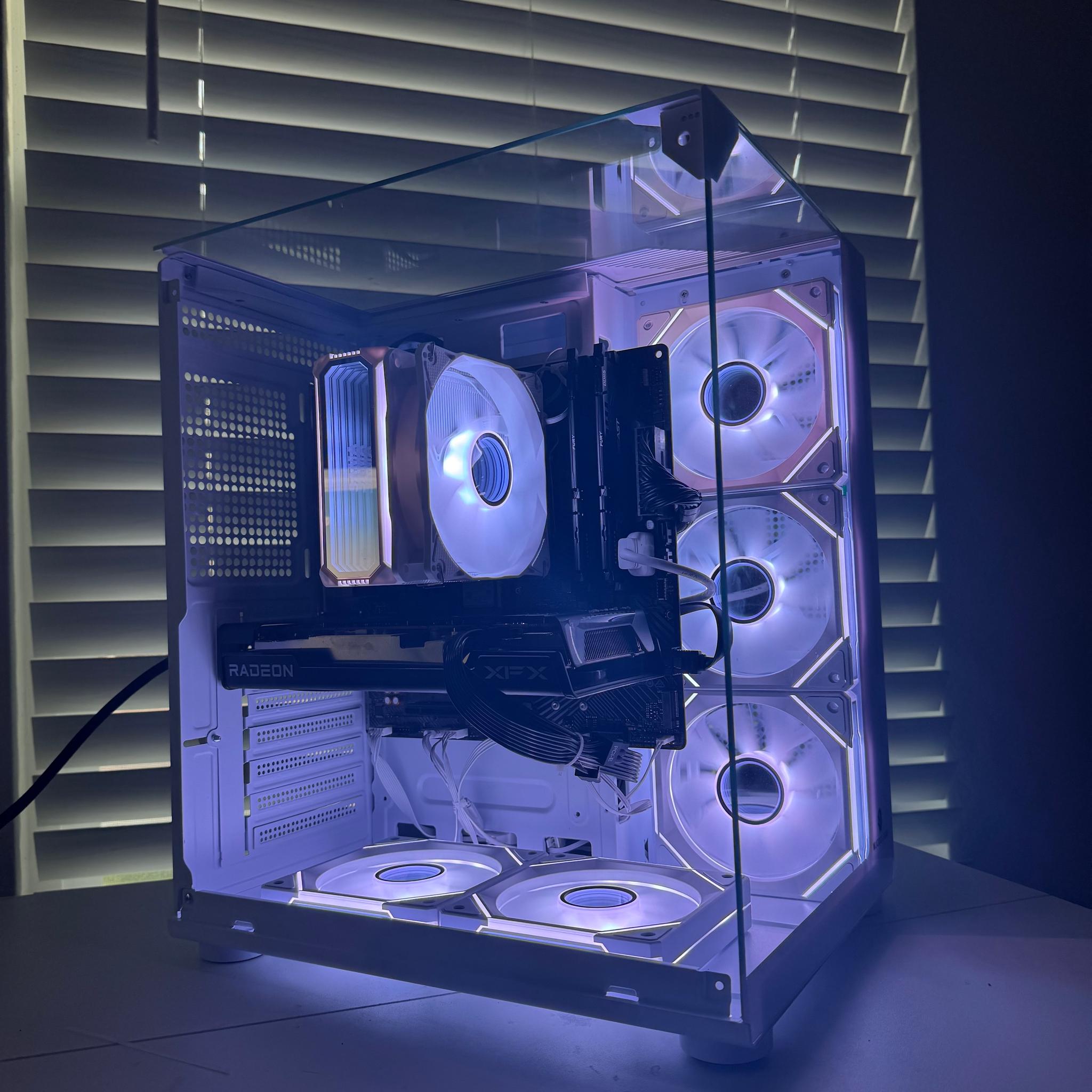 Custom build gaming pc |AMD Ryzen 5 8500G  Ddr5 16GB  Gen4 512GB nvme 1TB additional storage