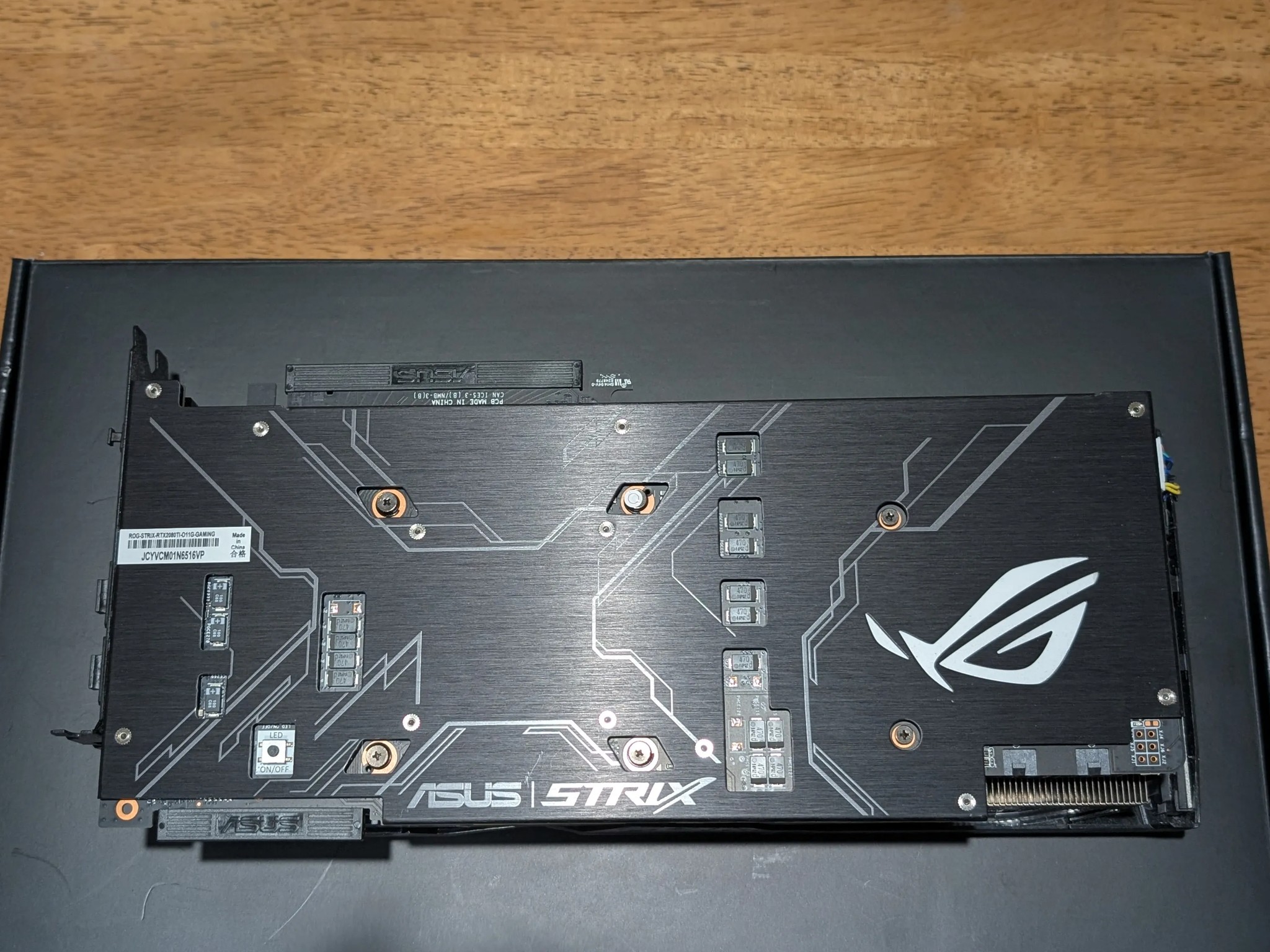 ASUS ROG-STRIX-RTX2080TI-O11G-GAMING GeForce RTX 2080 TI 11GB GDDR6