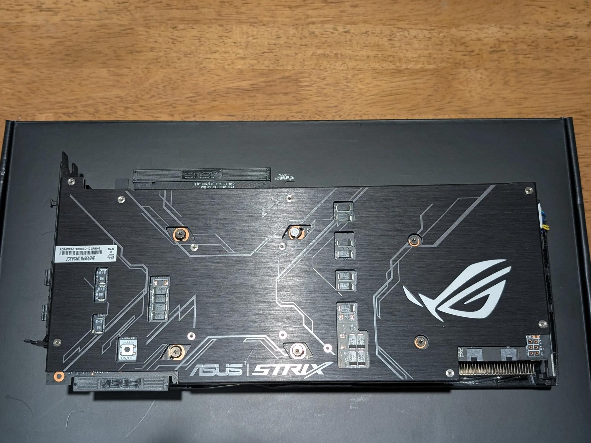 ASUS ROG-STRIX-RTX2080TI-O11G-GAMING GeForce RTX 2080 TI 11GB GDDR6