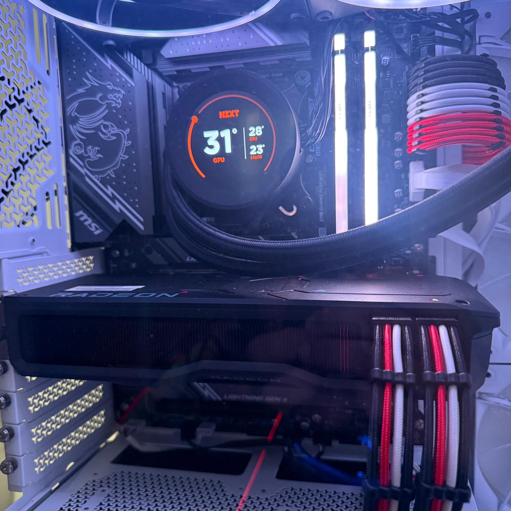 High-End Gaming PC - Intel i9-14900KF / RX 7800 XT / 32GB DDR5 / 4TB SSD (Clean & Ready to Go)