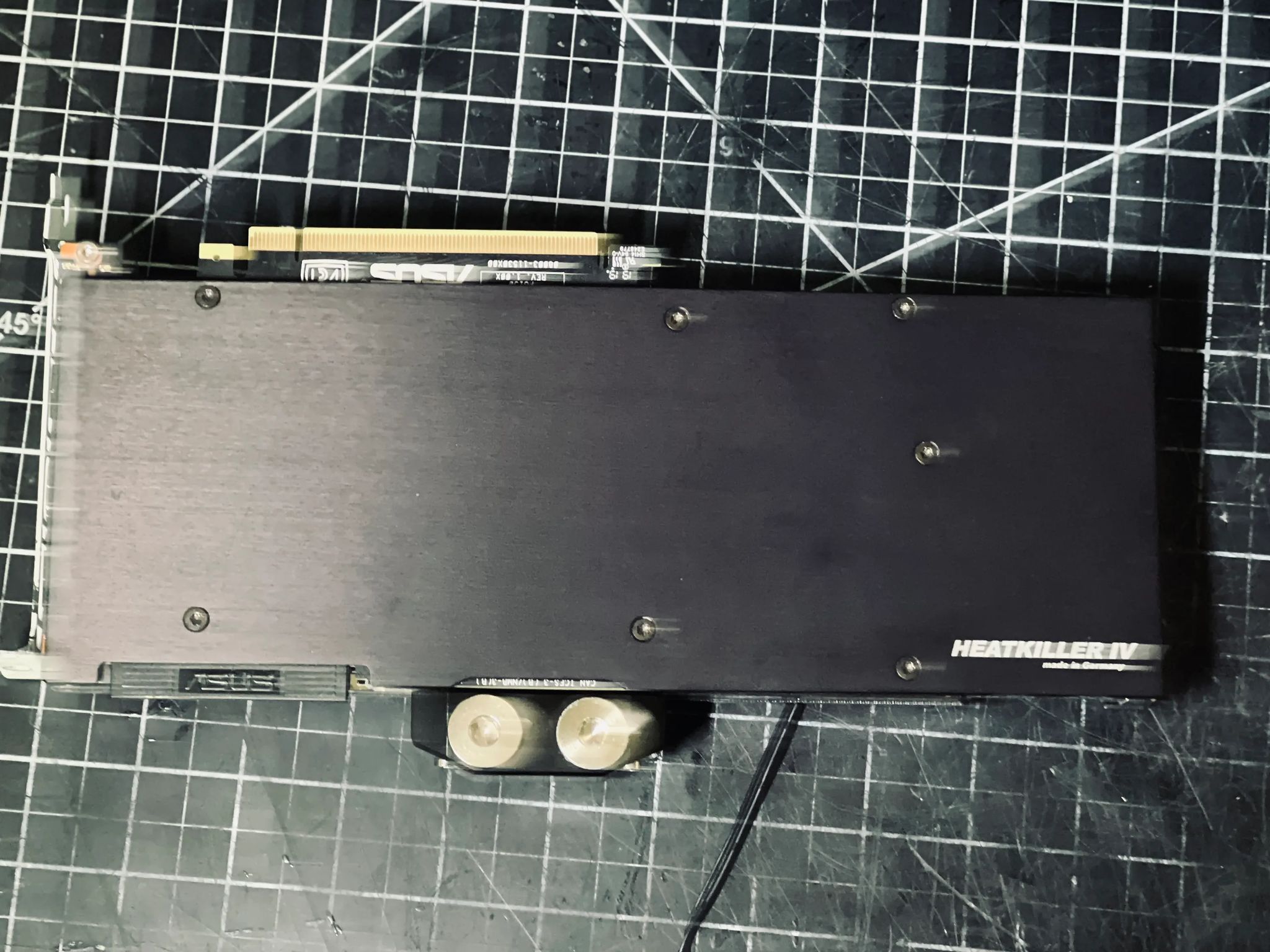 Asus RTX 2080 Ti Turbo w/ Heatkiller IV block/backplate