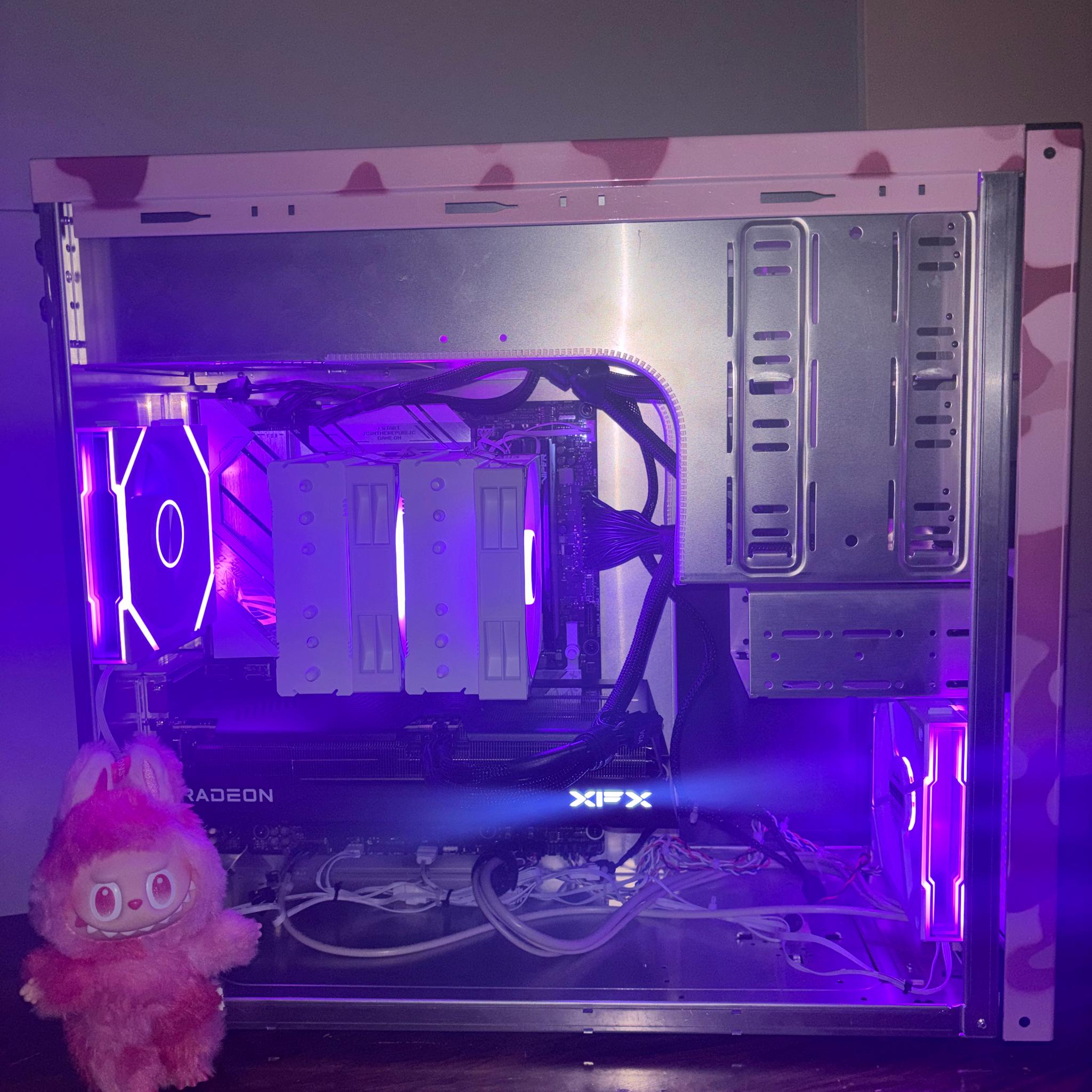 Whimsical 1440p Sleeper Gaming PC | RX 9060 XT (16 GB) | Ryzen 5 9600X | 100% Set Up & Ready to Play