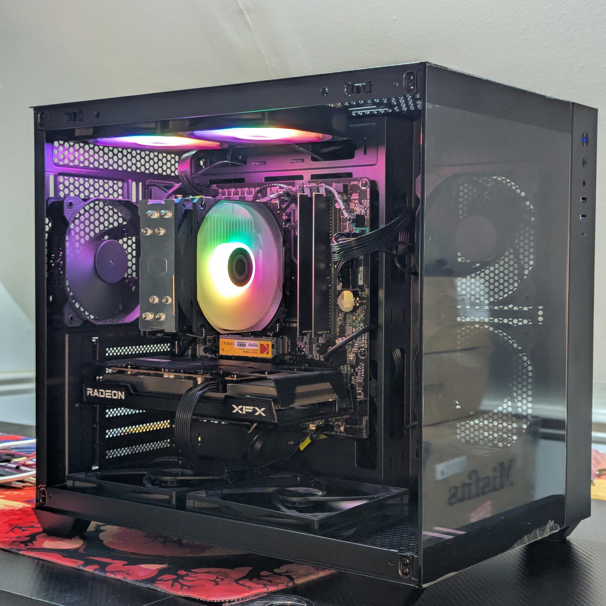 GAMING PC|AMD RYZEN 5 3600|16GB DDR4 3200|AMD RADEON RX 6600 8GB|1TB NVME SSD|WINDOWS 11 HOME ACTIVE