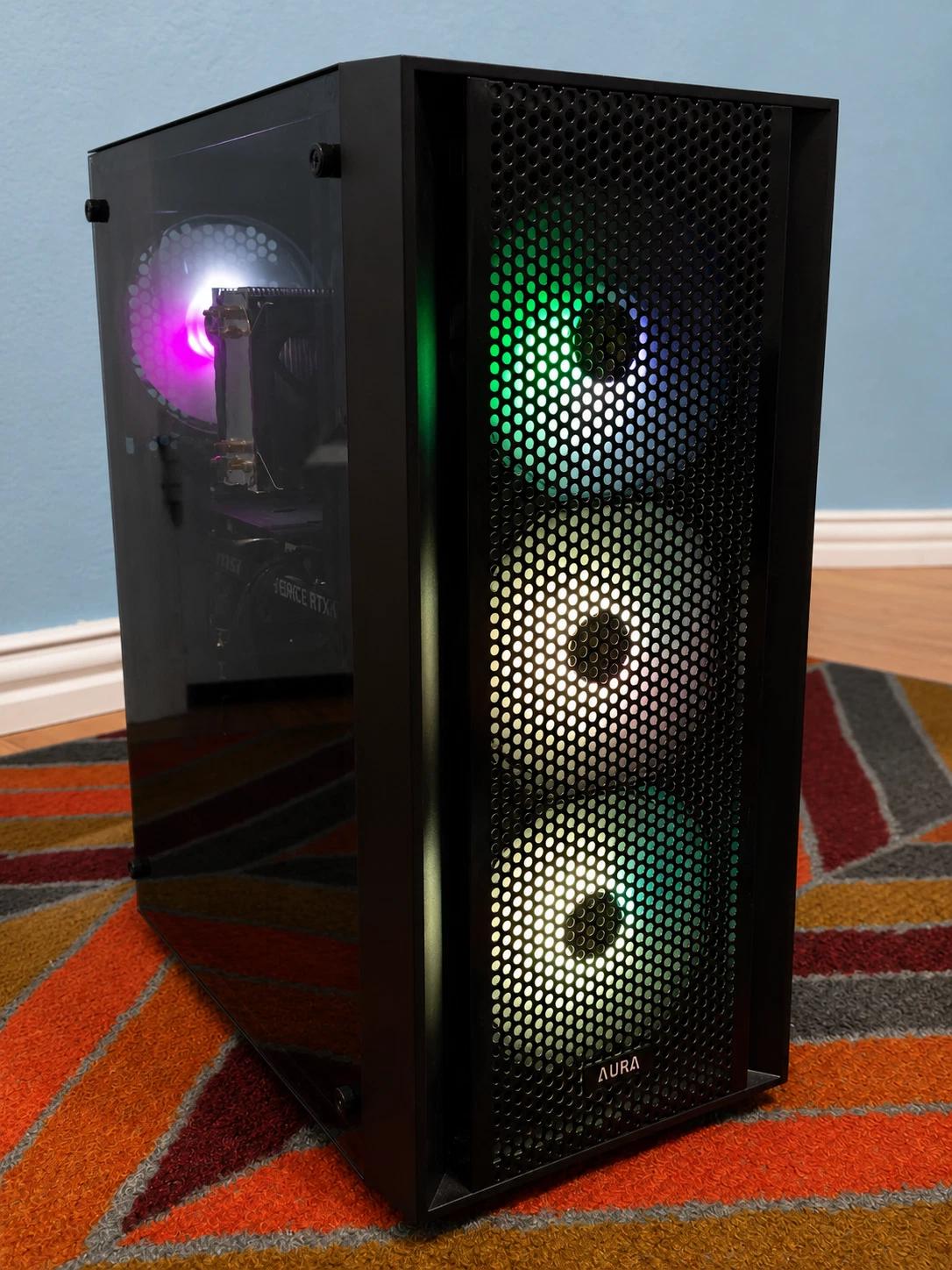 Gaming PC RTX 4060, Intel 14-Core, 32GB DDR4 RAM, 1TB NVME SSD, Windows 11 Pro Activated