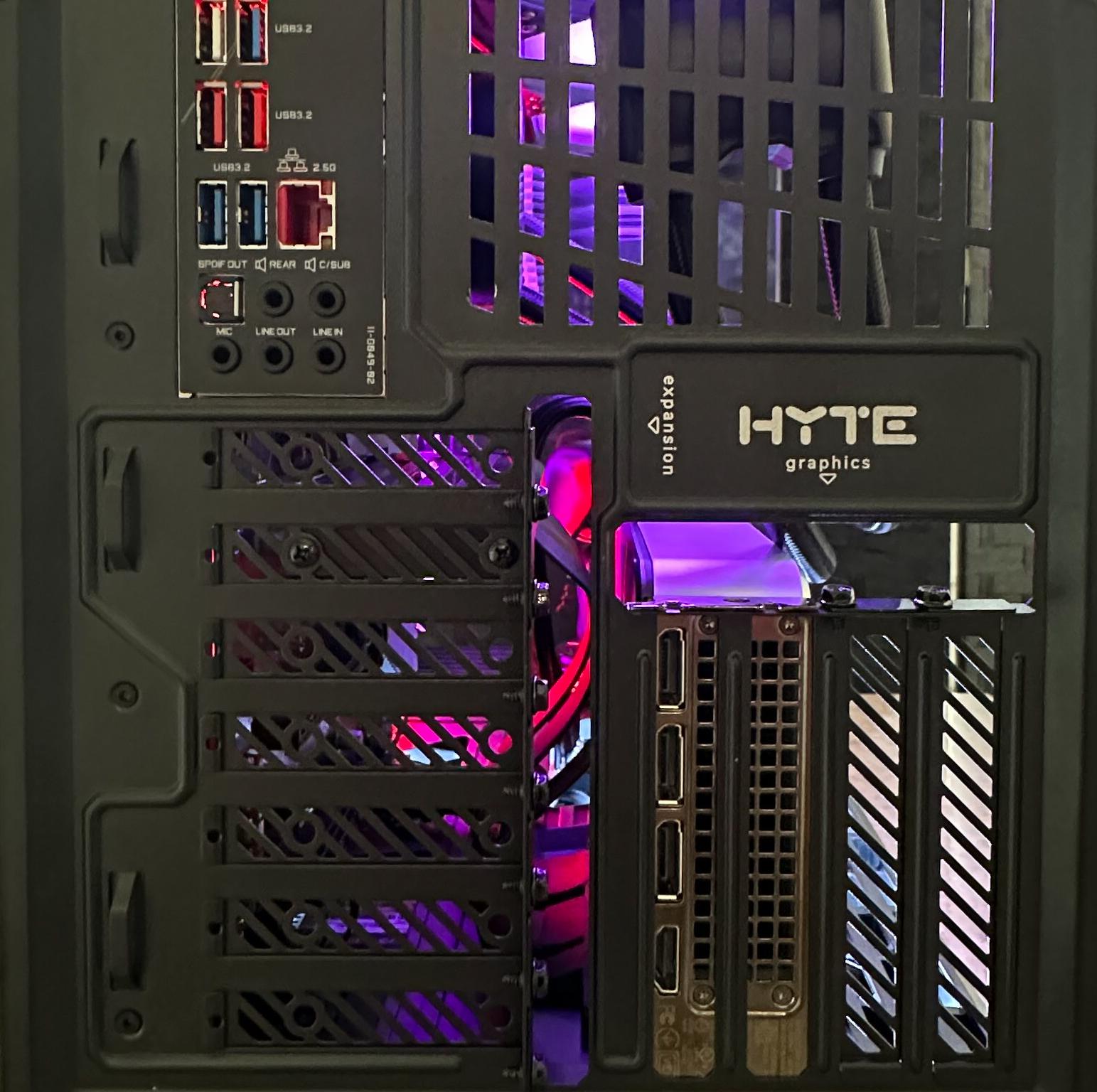 RTX 3070 | Ryzen 7 5700X - 1TB Gen 4 NVME- 32GB 3200 Memory in the HYTE Y40!