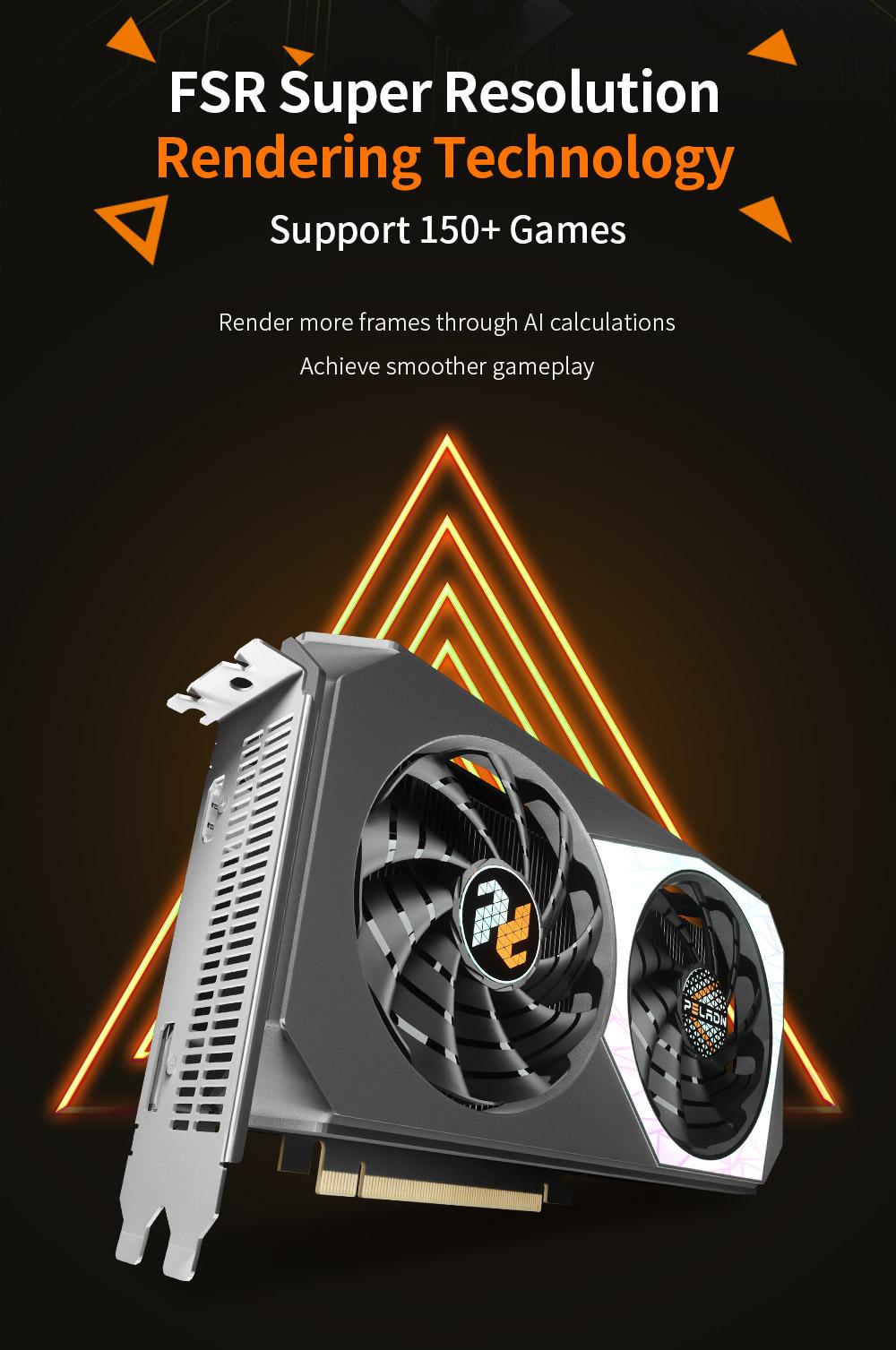 RX 6500 XT 8GDD6 ARMOUR Gaming Graphics Card