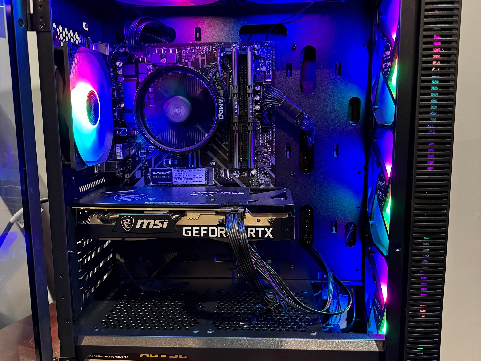 🎮 Ryzen 5 5500 + RTX 3060 | High-FPS 1080p Gaming Build