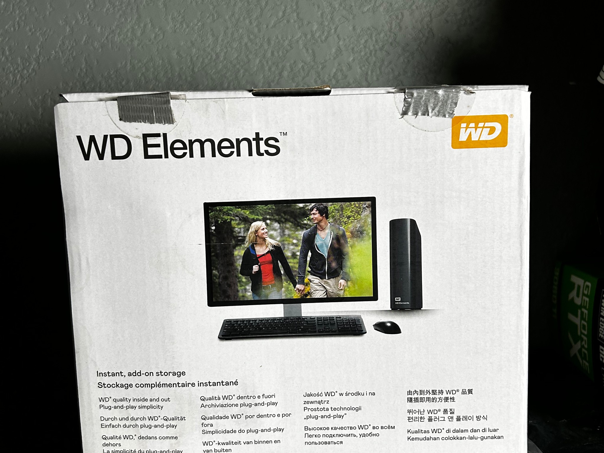 WD 10TB Elements Desktop External Hard Drive
