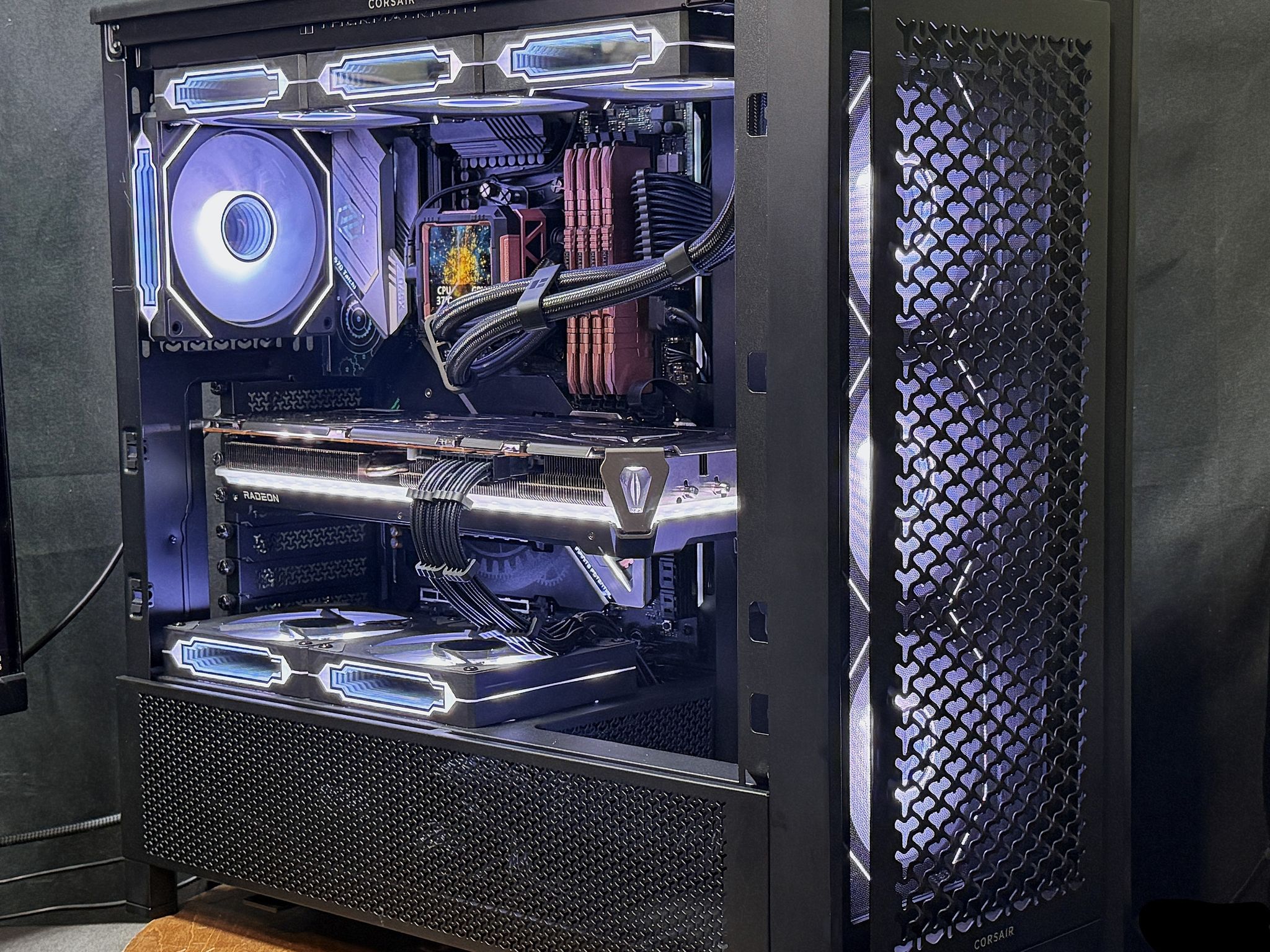 Custom Gaming PC - 5800X3D | 7900 GRE | 32GB DDR4 | AIO with LCD display