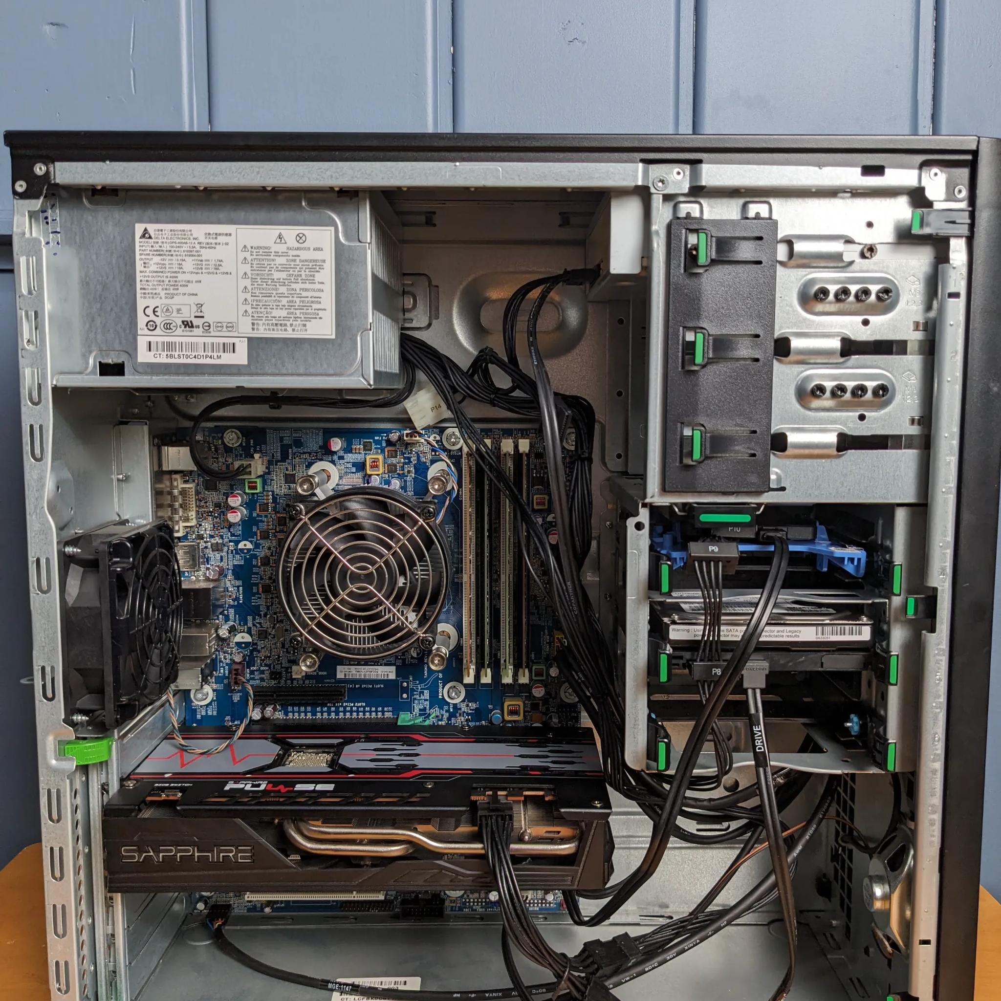 Phoenix Z10 – Refurbished HP Z10 Workstation - i7 2600k - RX 5600 xt - Windows 11 Pro - 16 GB DDR3